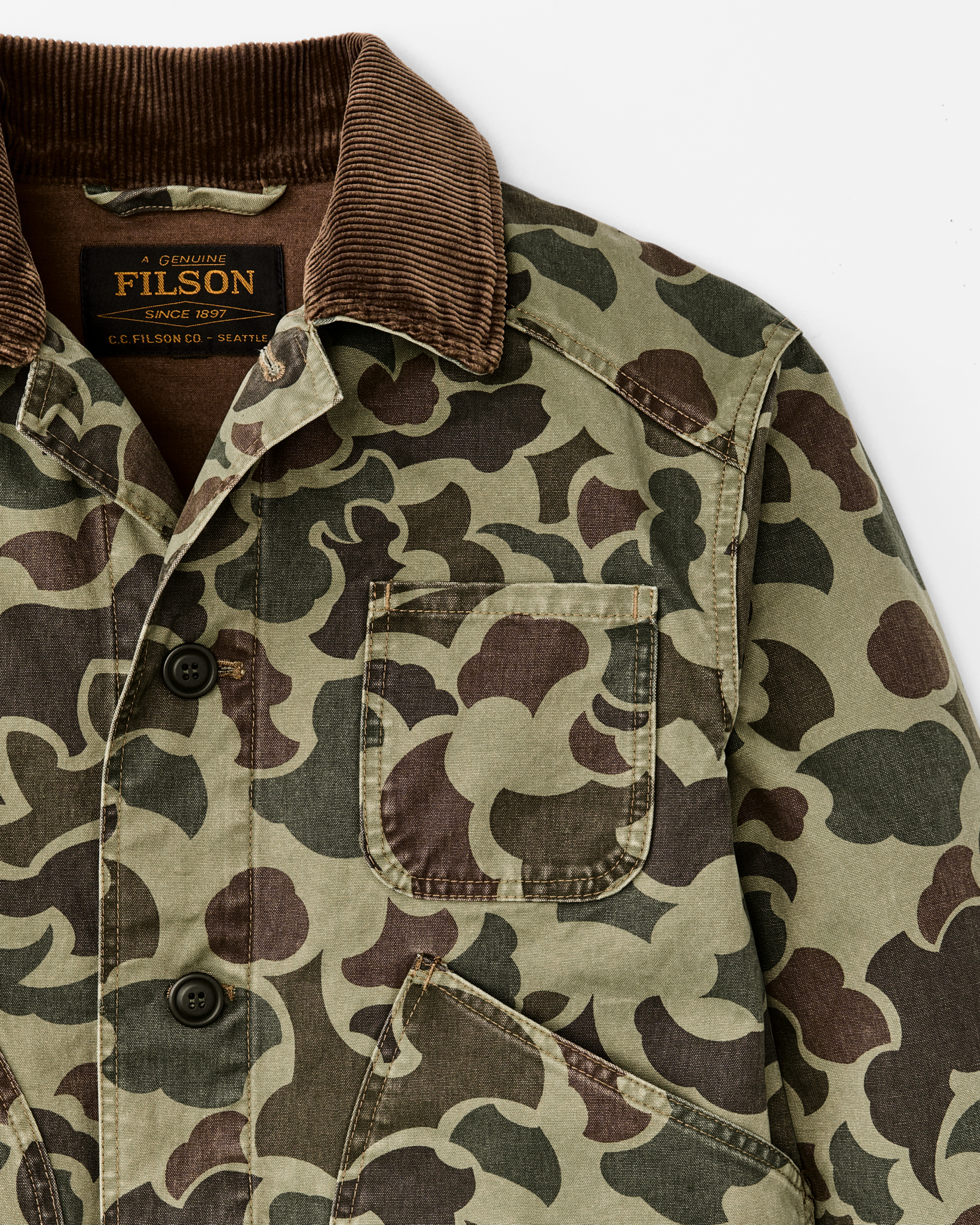 Canvas Outfitter Jacket - Tundra Shrub Camo