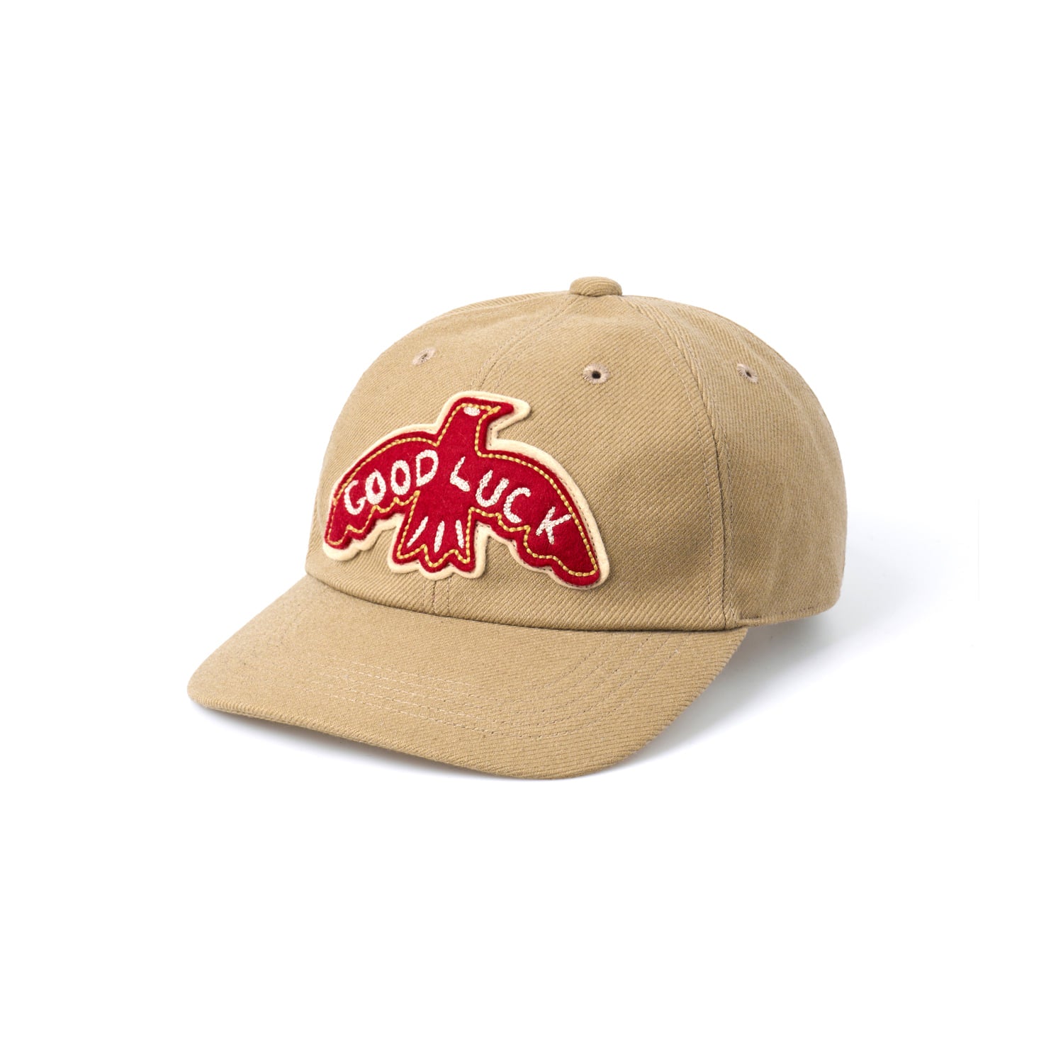 MSP-7011 GOOD LUCK CAP - BEIGE
