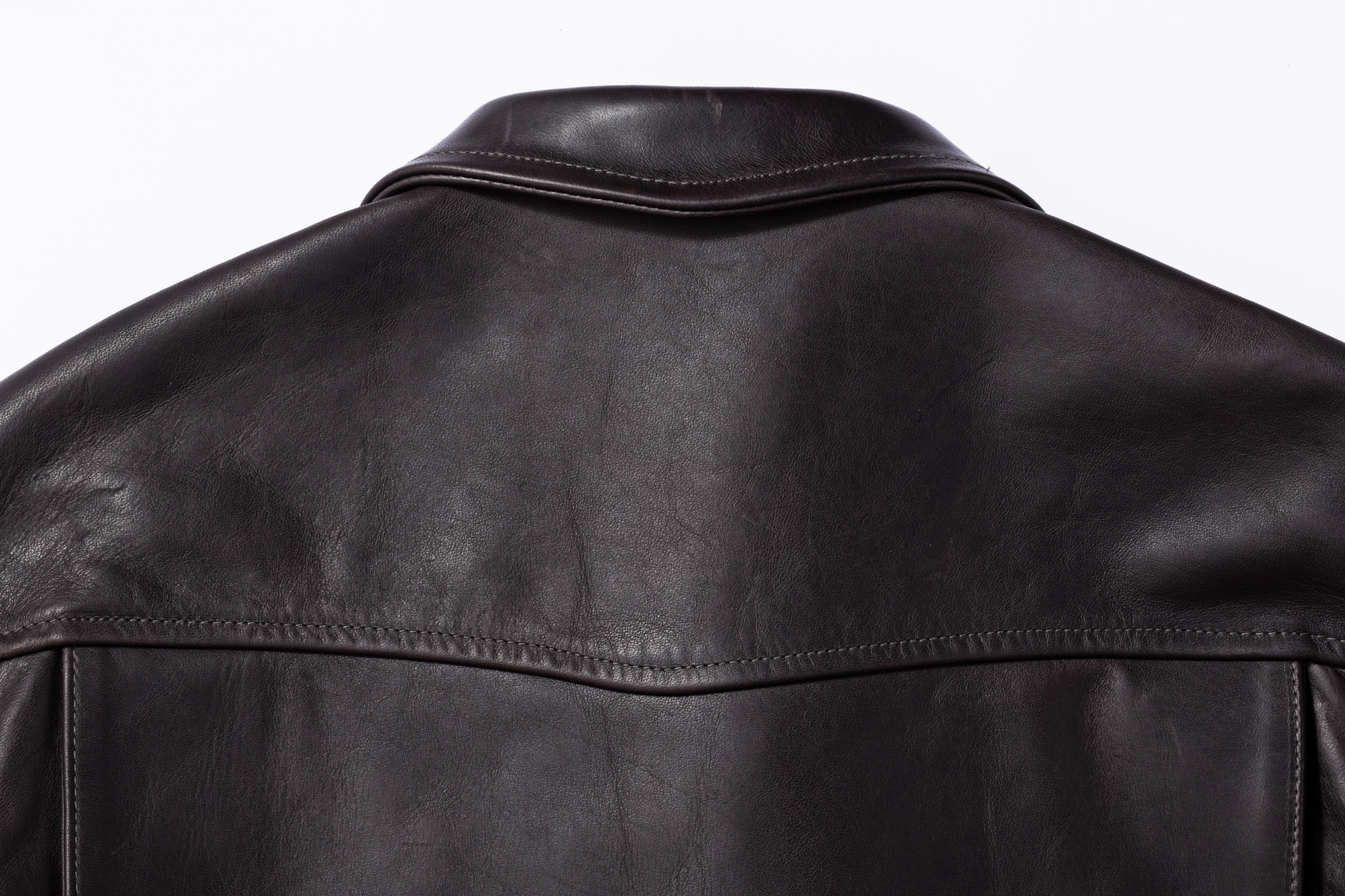 KZ-01 Leather Sports Jacket - BLACK
