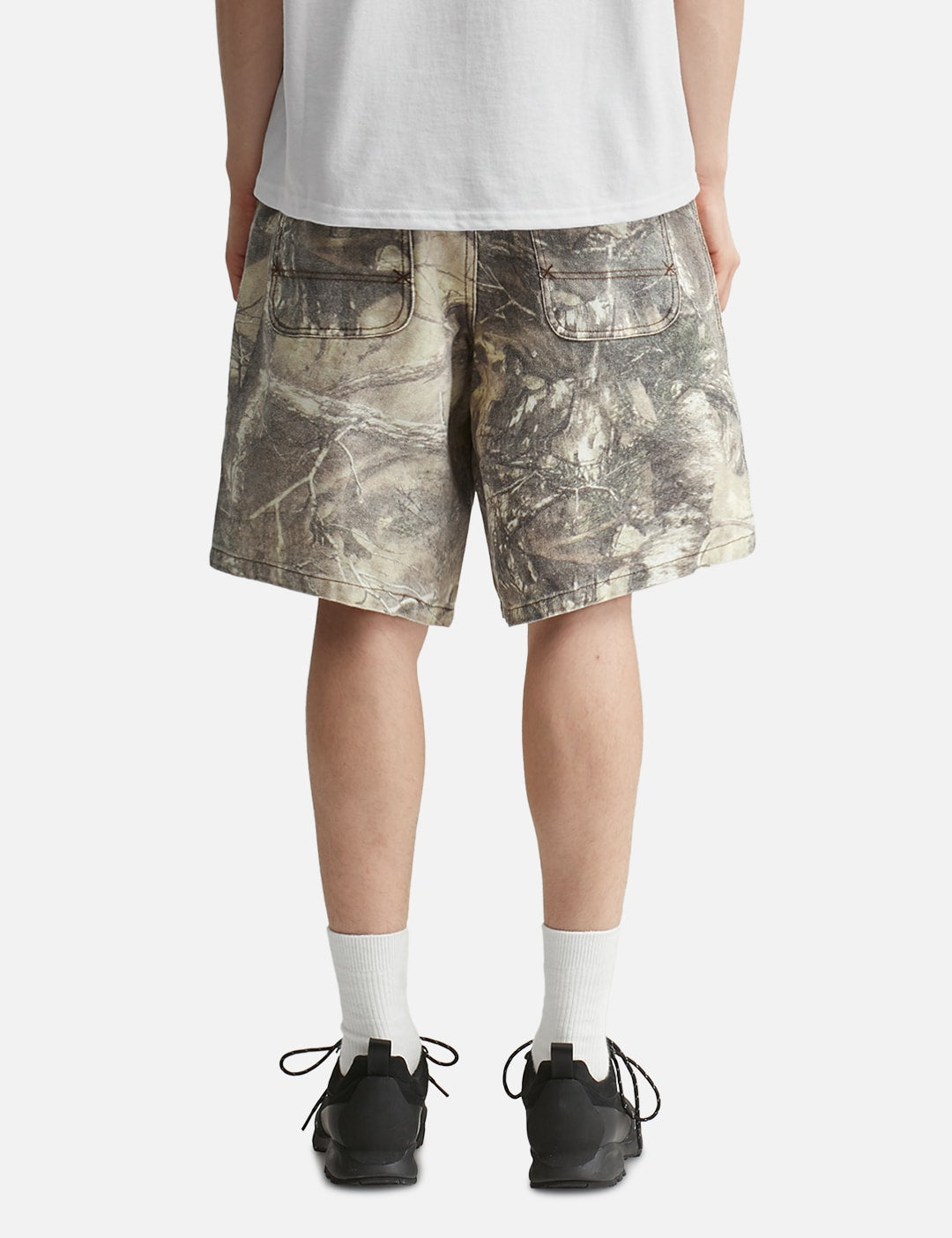 HUNT CANVAS JORTS - SAND CAMO