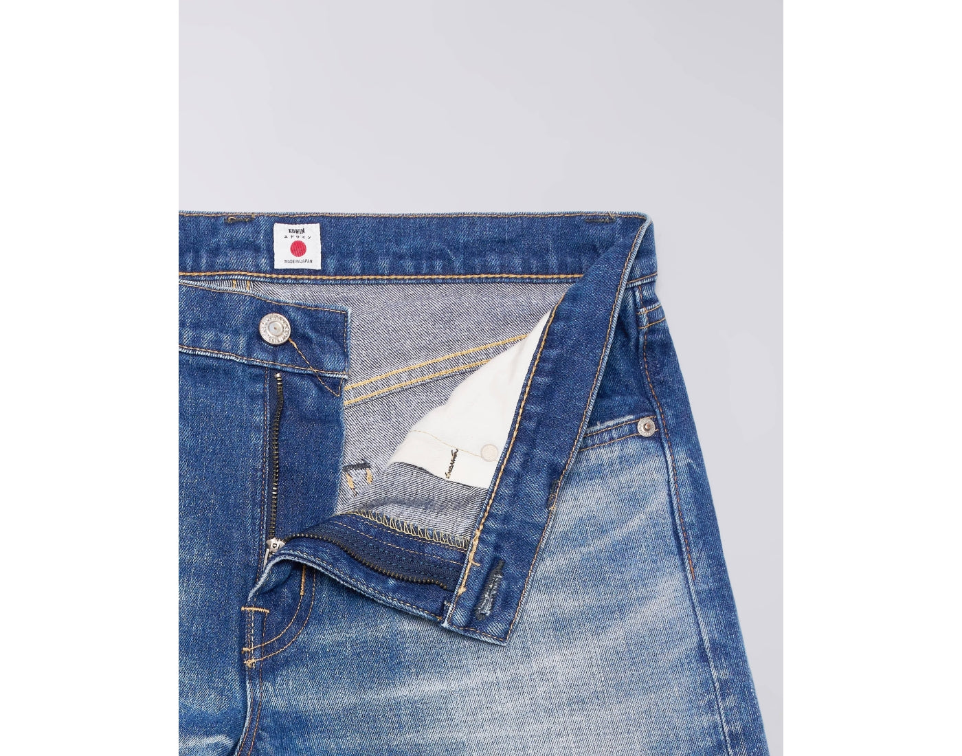 EEU33-736 REGULAR TAPERED - BLUE MID DARK USED
