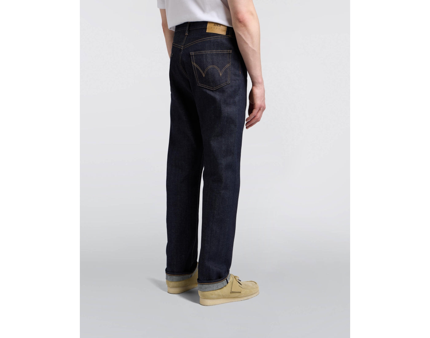 EEU04-289 REGULAR STRAIGHT - BLUE UNWASHED