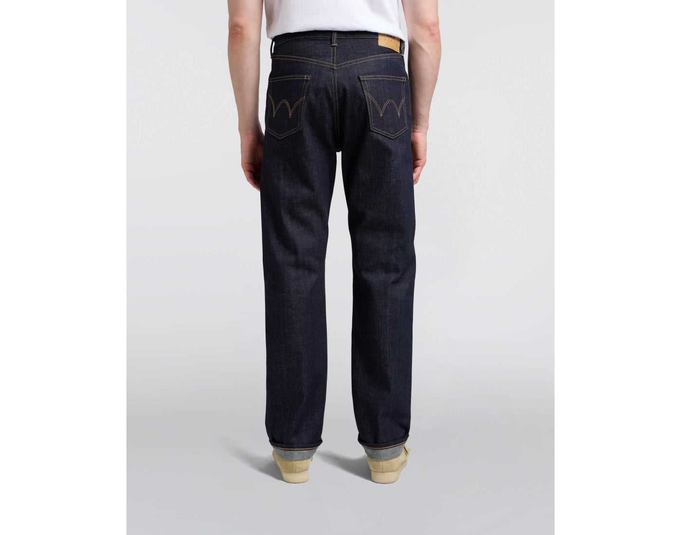 EEU04-289 REGULAR STRAIGHT - BLUE UNWASHED