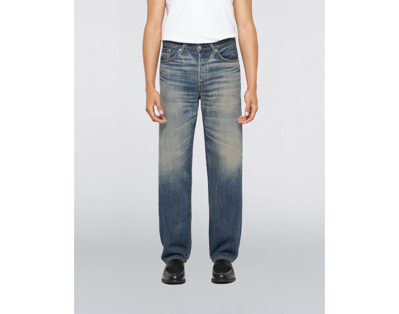 EEU104-820 LOOSE FIT - BLUE DARK USED