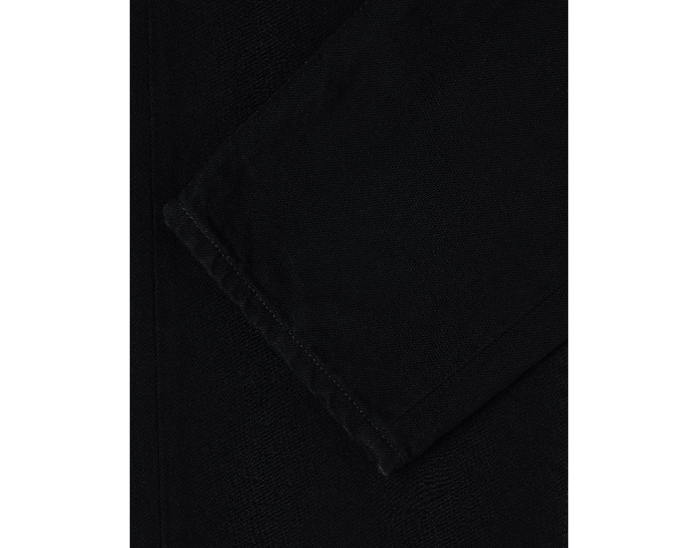EU33Z-401 REGULAR TAPERED - BLACK UNWASHED