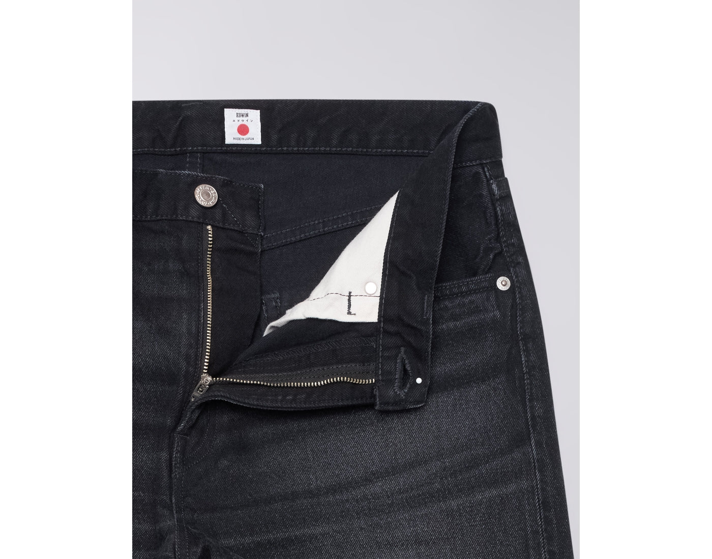 EU05Z-475 WIDE PANT - BLACK DEEP DARK USED