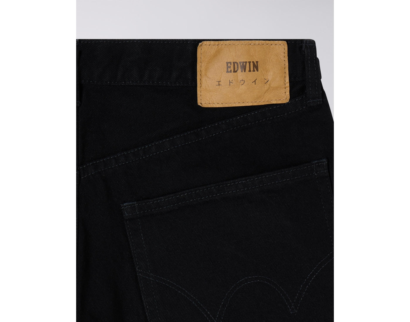 EU05Z-401 WIDE PANT - BLACK UNWASHED