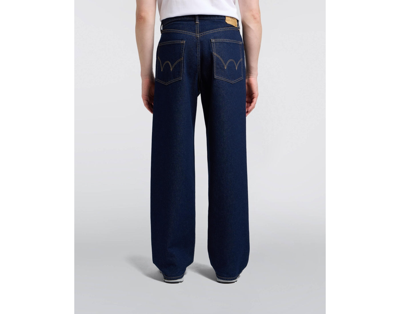 EU05Z-900 WIDE PANT - BLUE RINSED