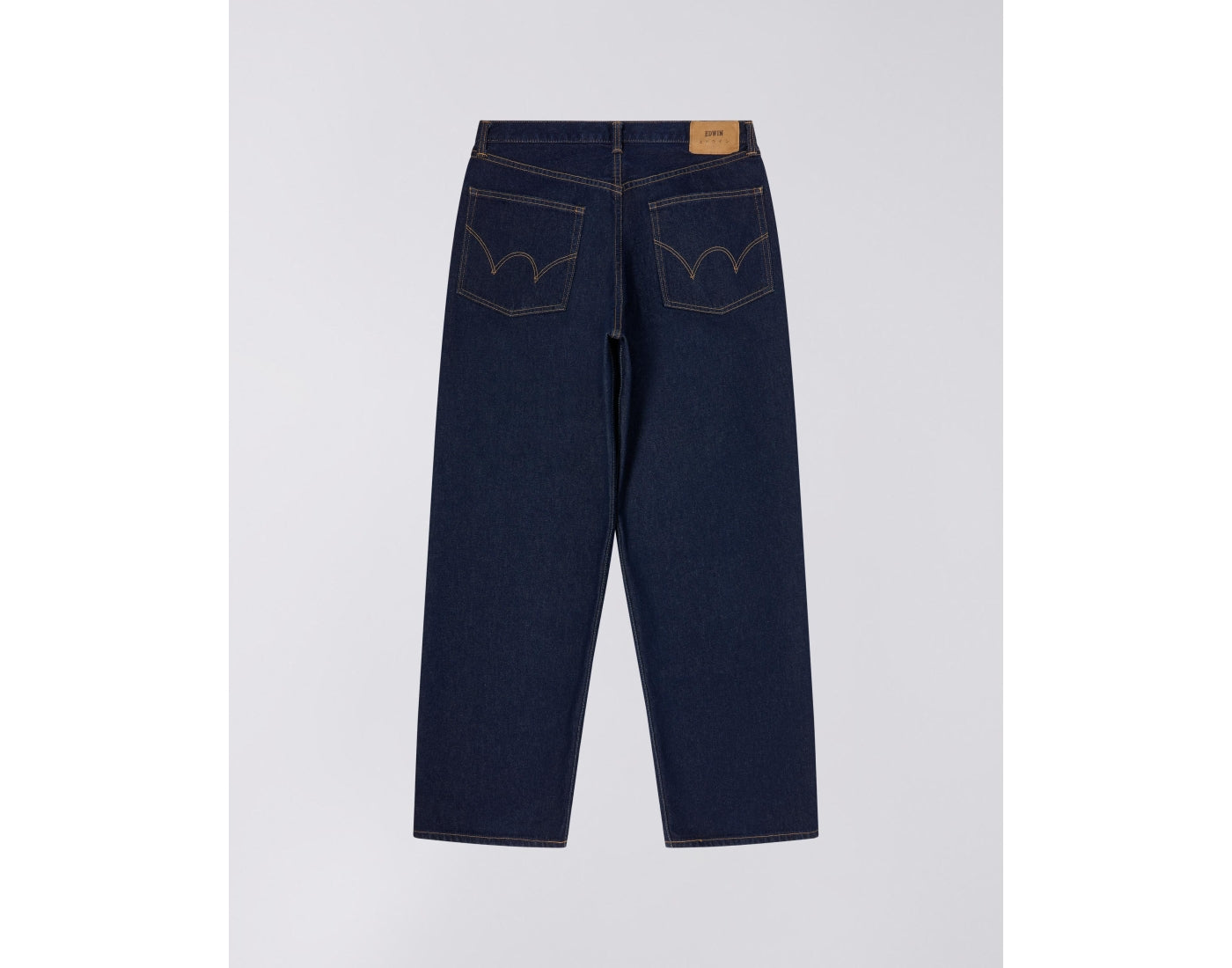 EU05Z-900 WIDE PANT - BLUE RINSED