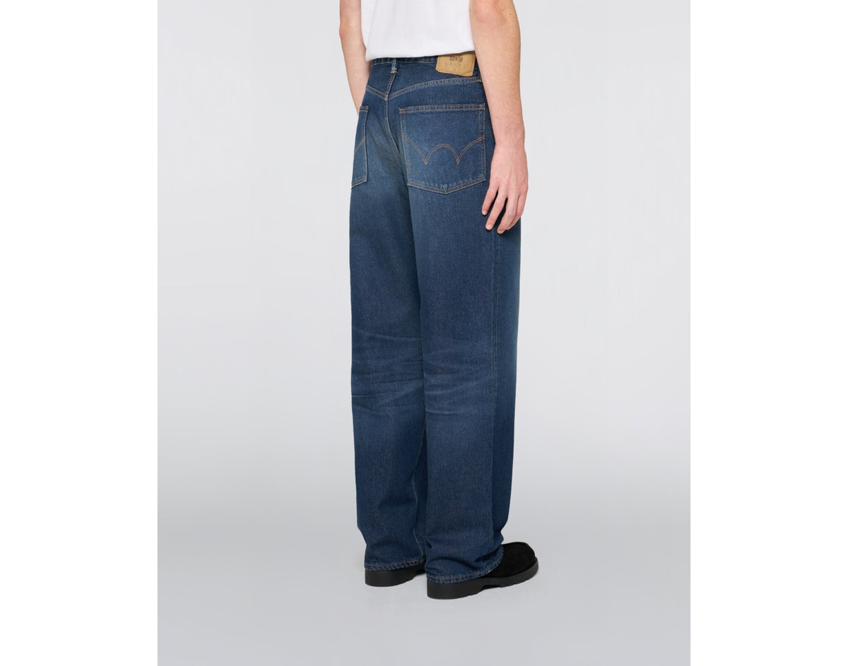 EU05Z-926 WIDE PANT - BLUE DARK USED