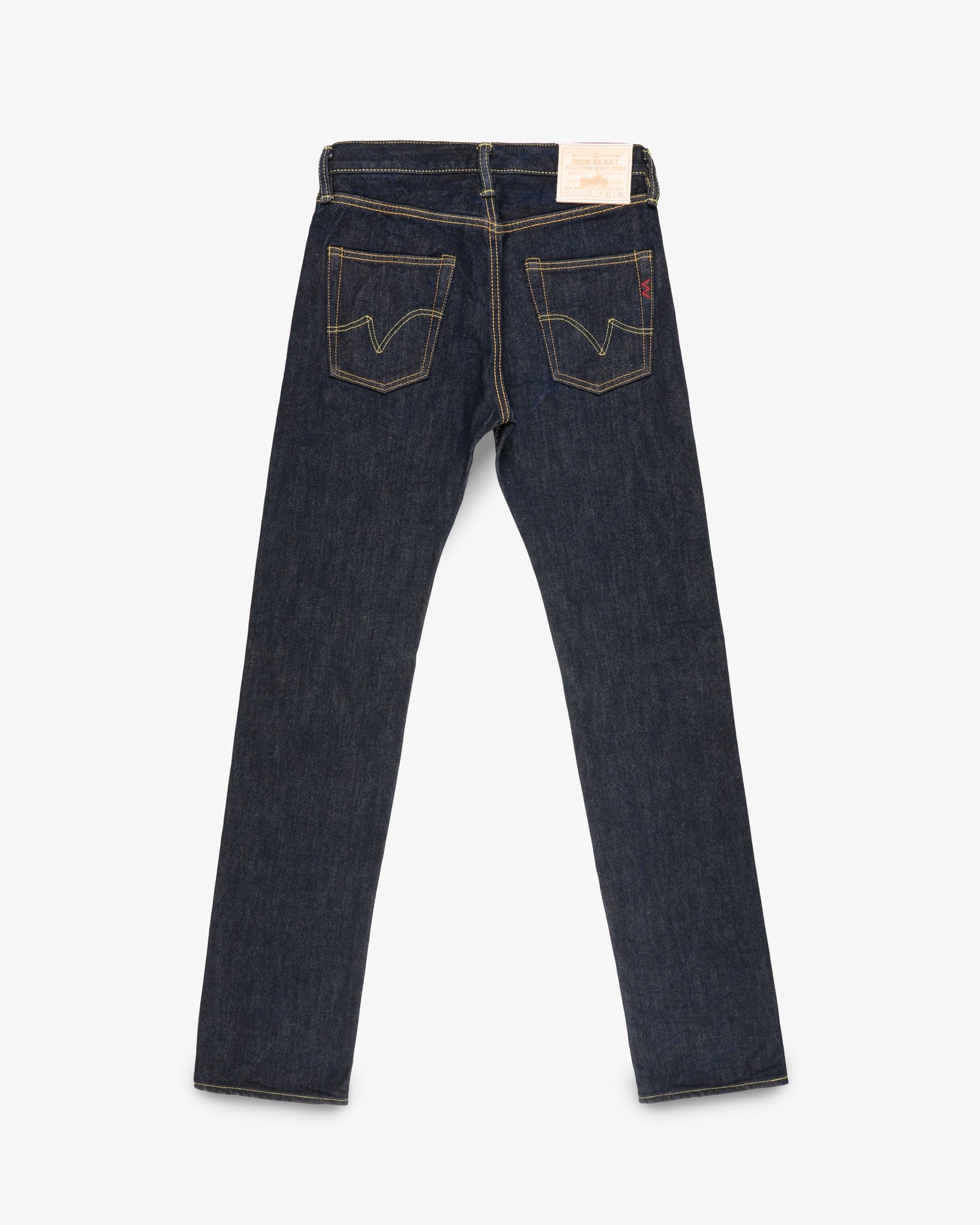 IH-666S-21 21oz Selvedge Slim Straight Cut - INDIGO