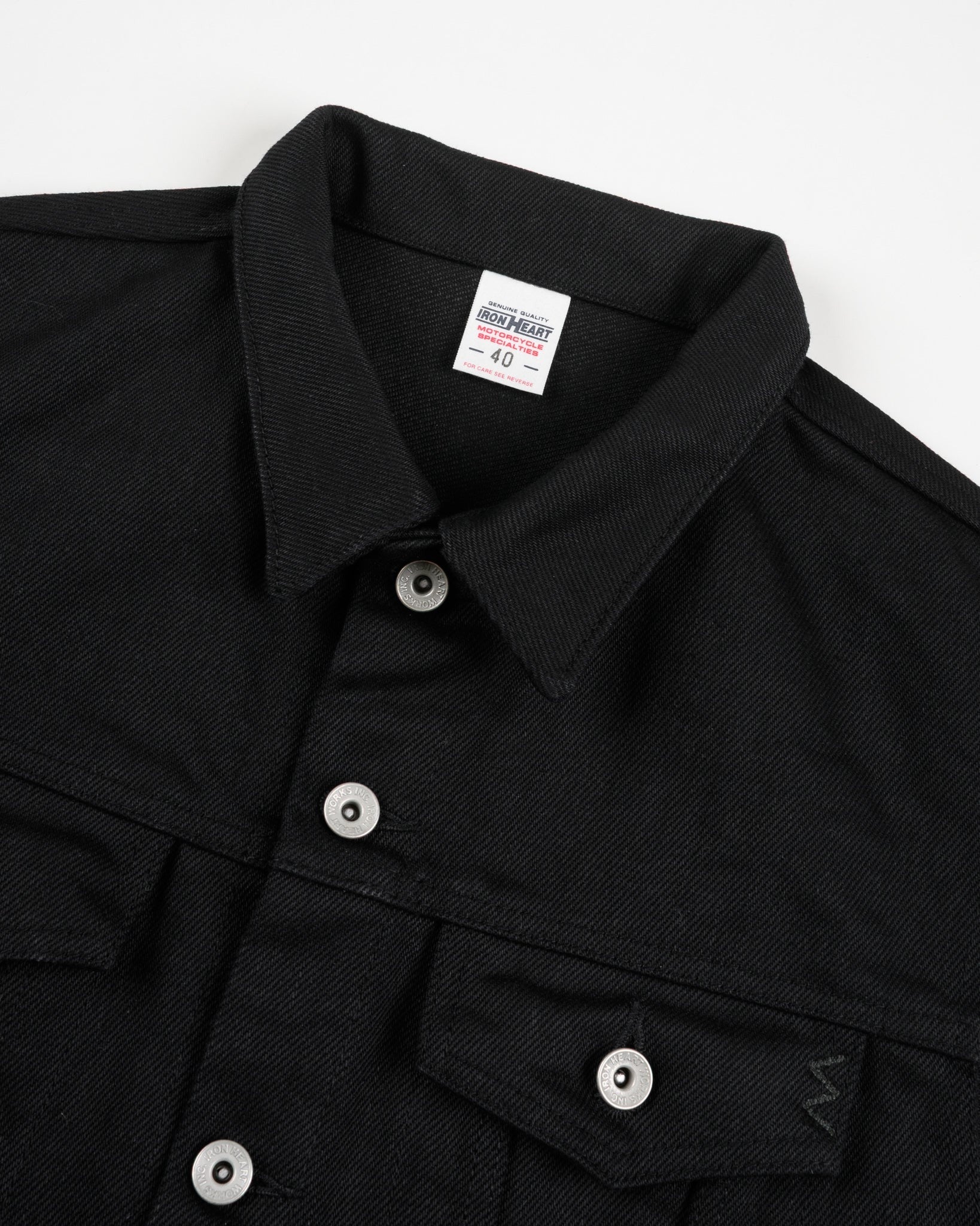 IH-9526V 21oz Non-Fade Type III Vest - SUPER BLACK