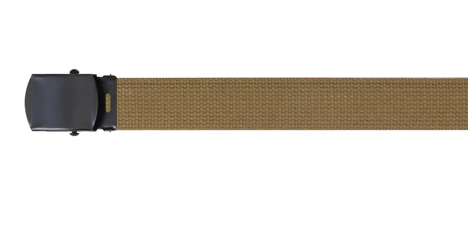 Web Belt with Buckle - COYOTE