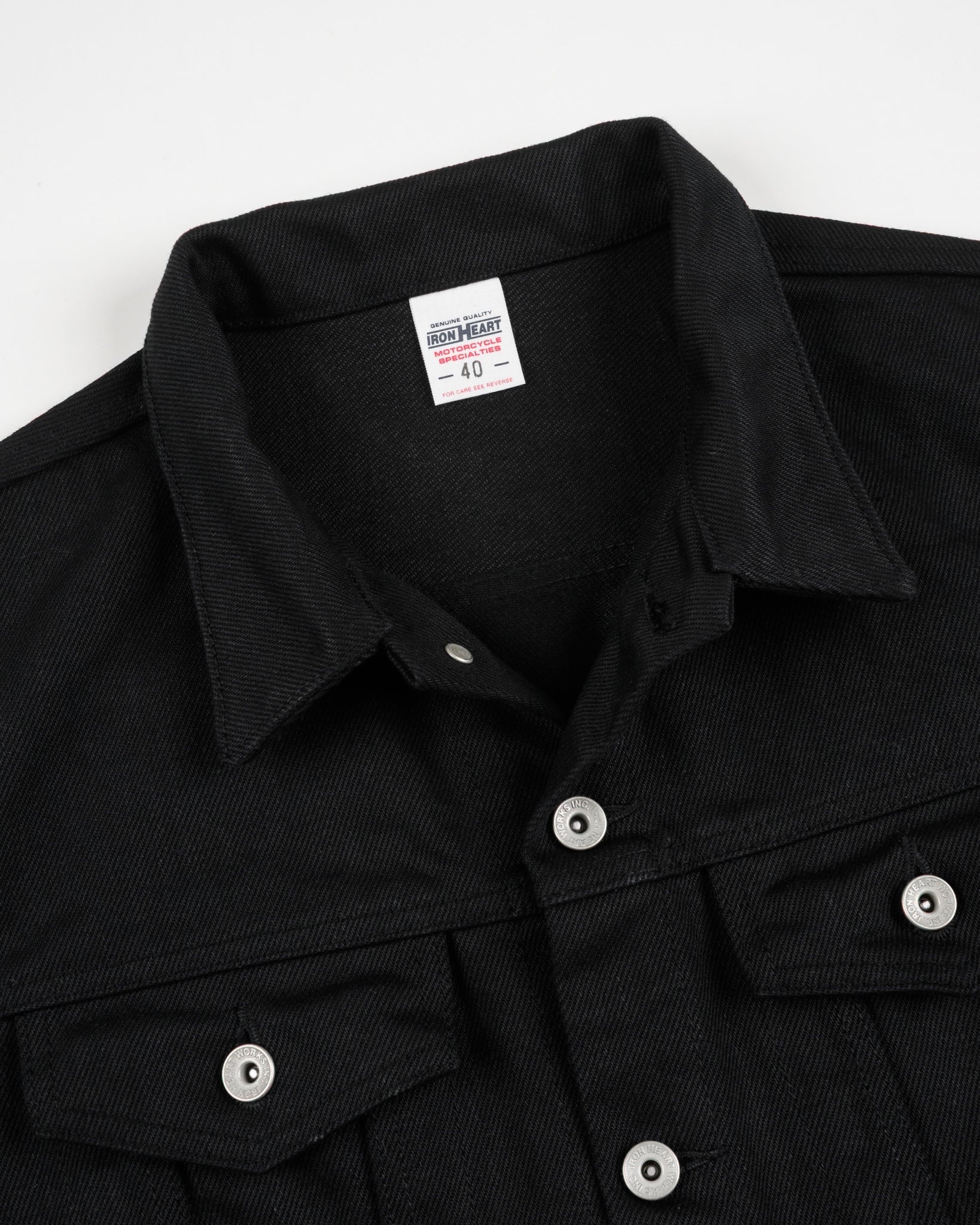 IH-9526V 21oz Non-Fade Type III Vest - SUPER BLACK