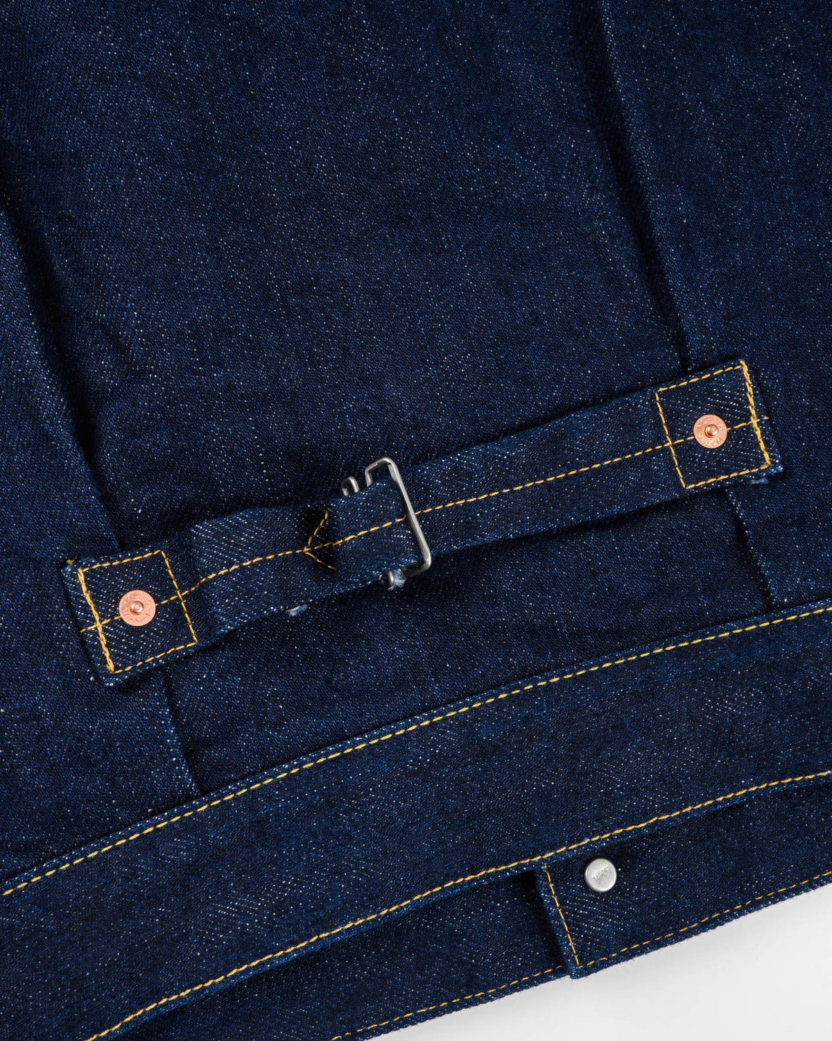 IHJ-139-IND 19oz Selvedge Denim Type II Jacket - INDIGO
