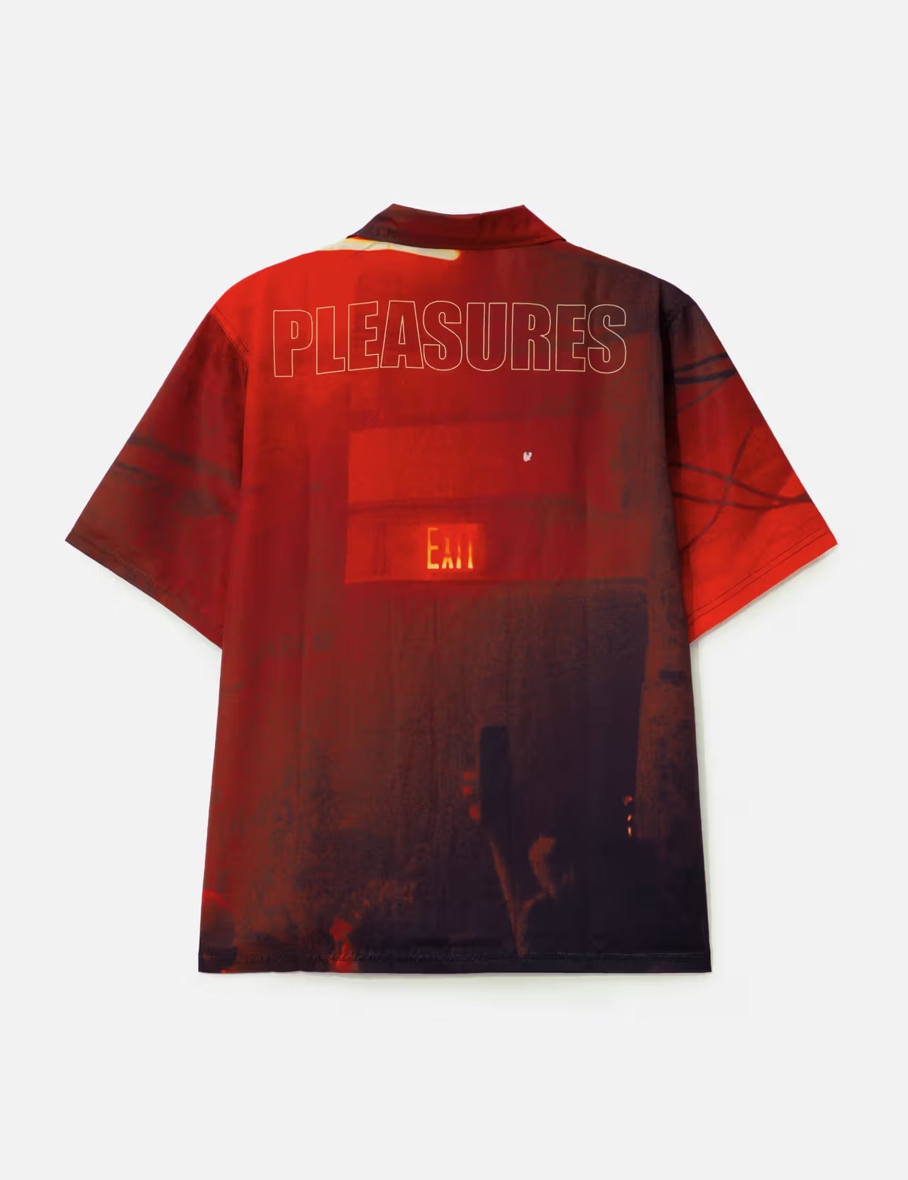 VENUE BUTTON UP - RED