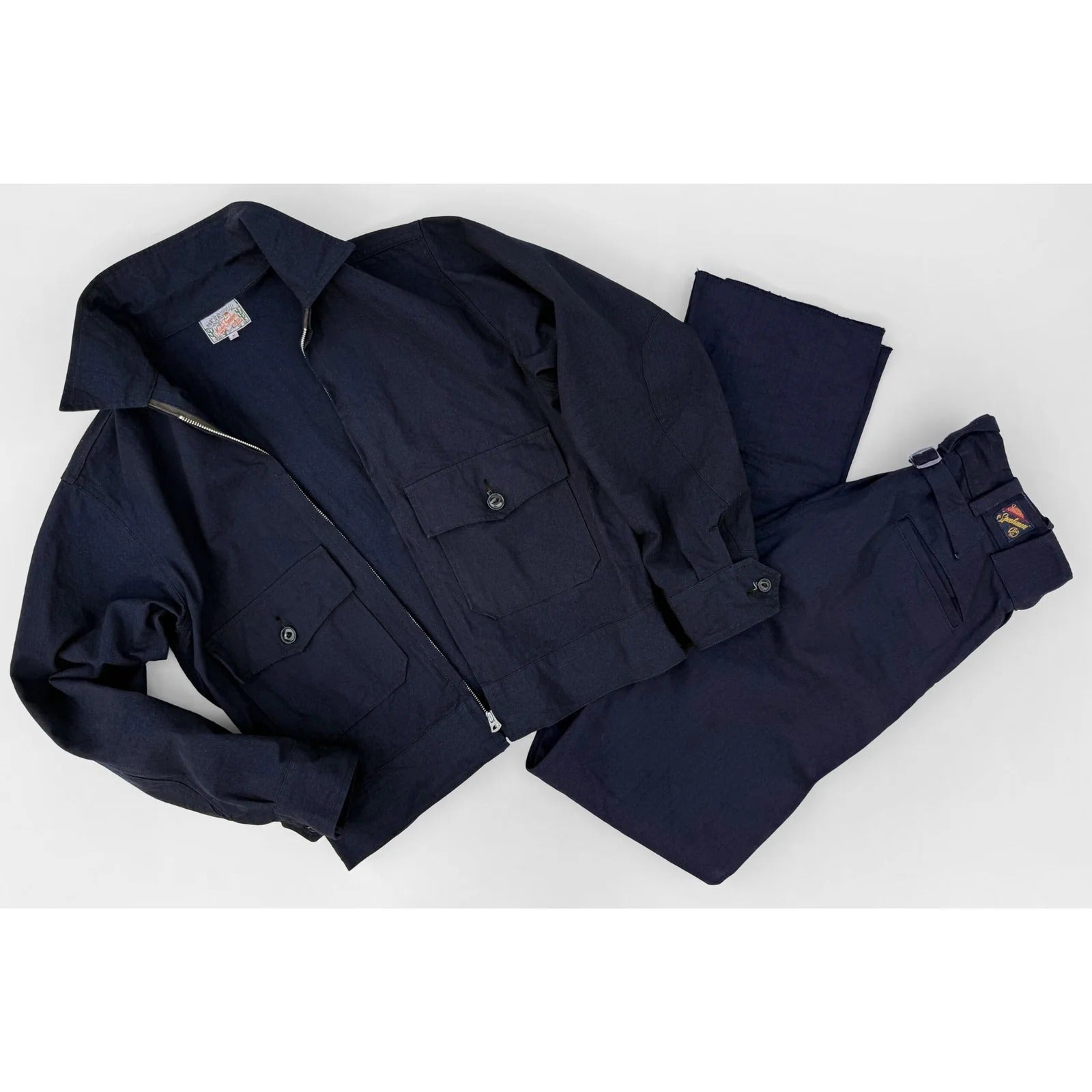 ROCKETEER JACKET - INDIGO CANVAS