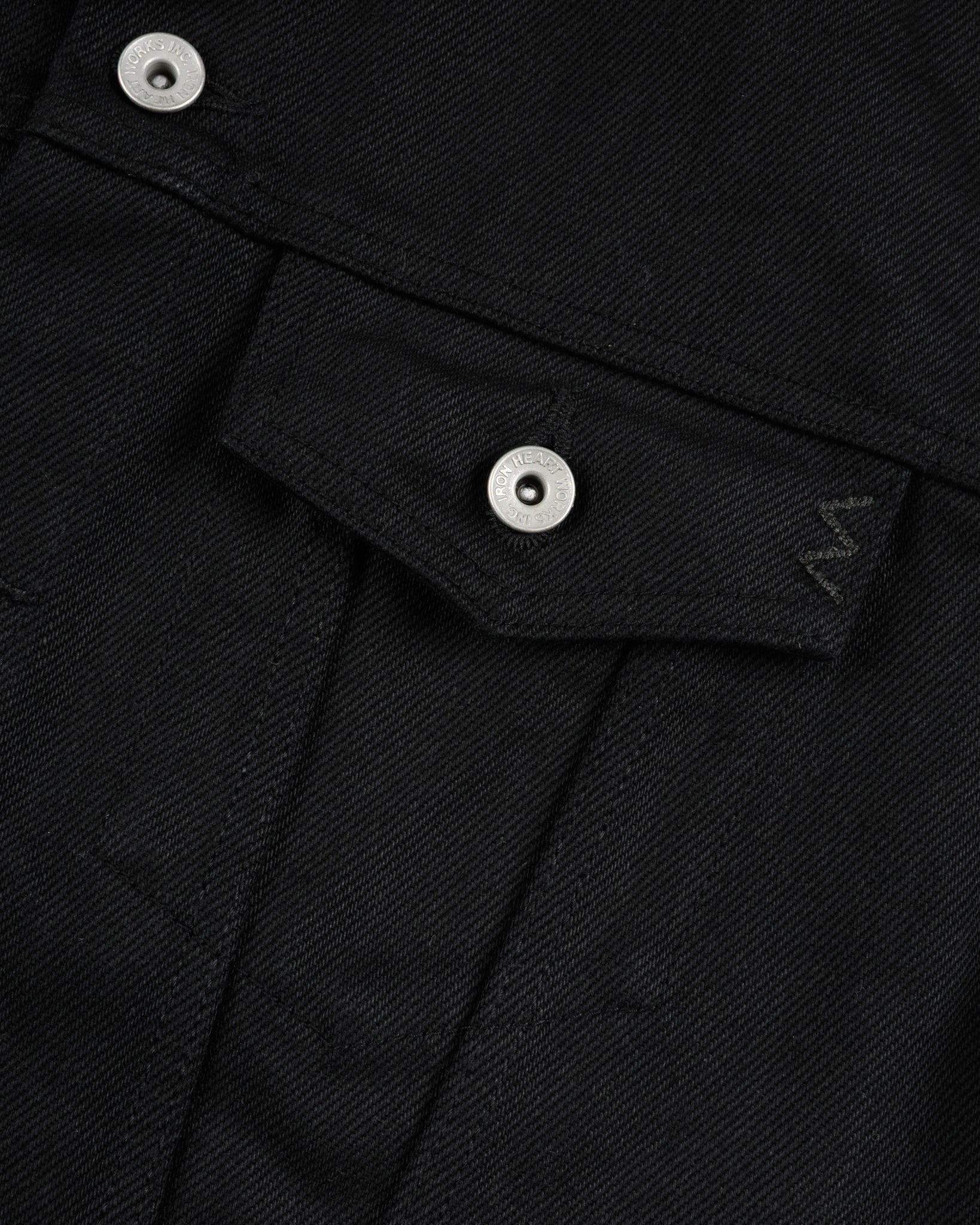 IH-9526V 21oz Non-Fade Type III Vest - SUPER BLACK