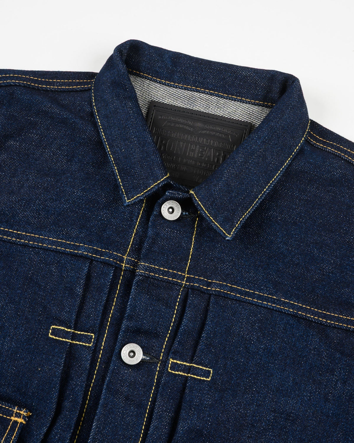 IHJ-139-IND 19oz Selvedge Denim Type II Jacket - INDIGO
