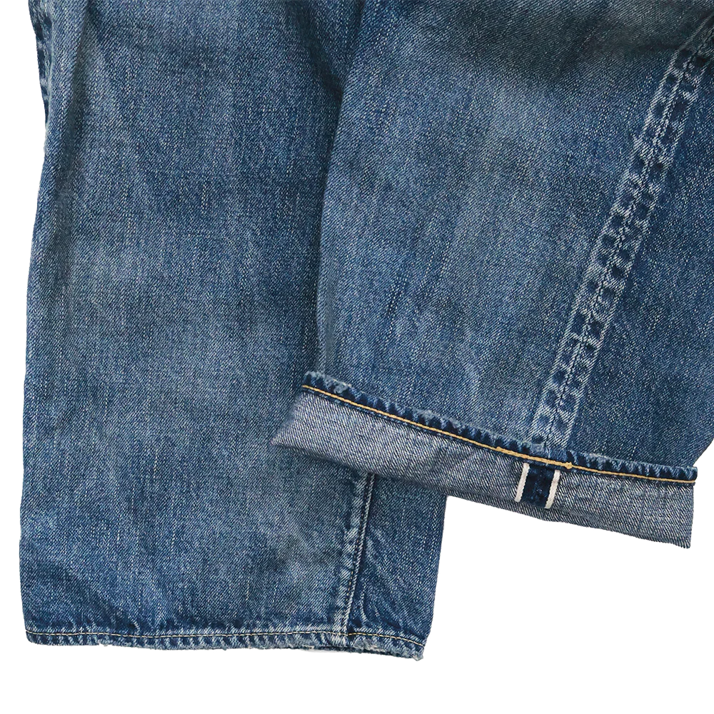 S0105SSHW WWII Model 11.5oz Denim Pants HW “Master Of Reality” - INDIGO