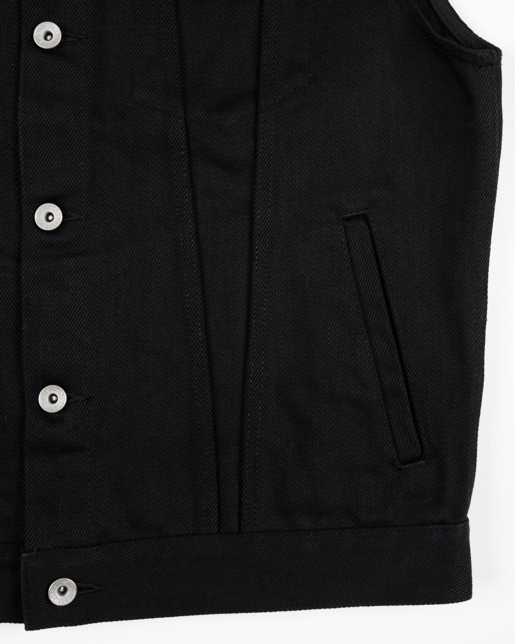 IH-9526V 21oz Non-Fade Type III Vest - SUPER BLACK
