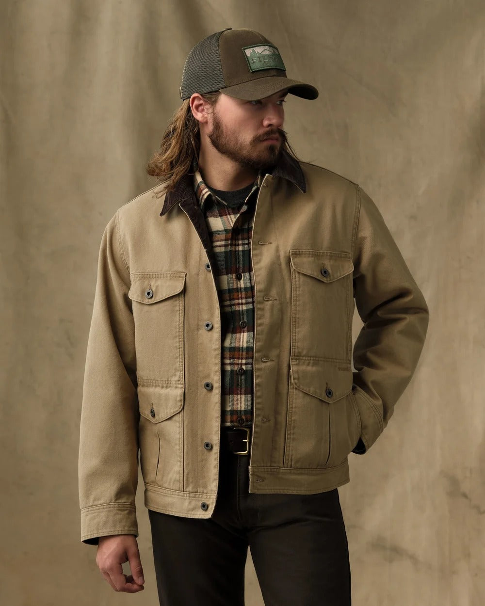 Rustic Canvas Journeyman Jacket - ANTIQUE BRONZE