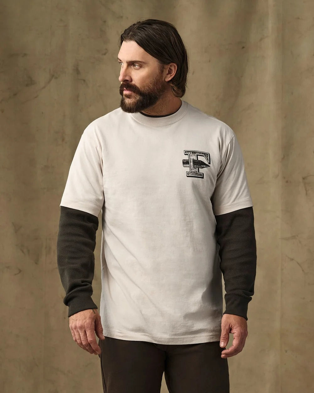 Axe Graphic T-Shirt - NATURAL