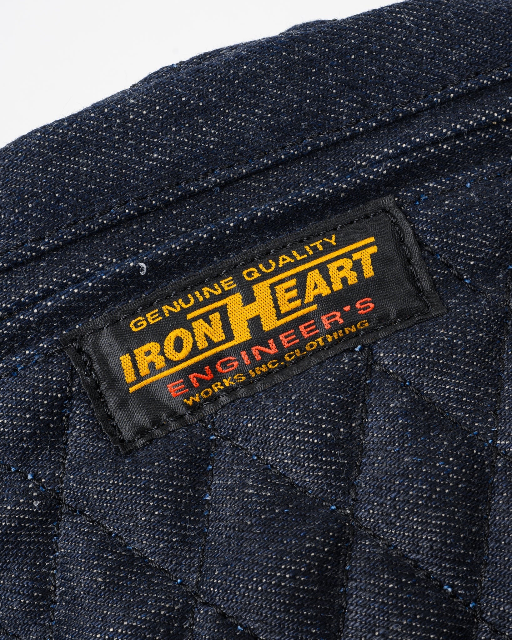IHE-51-IND 25oz Selvedge Denim Waist Bag - INDIGO