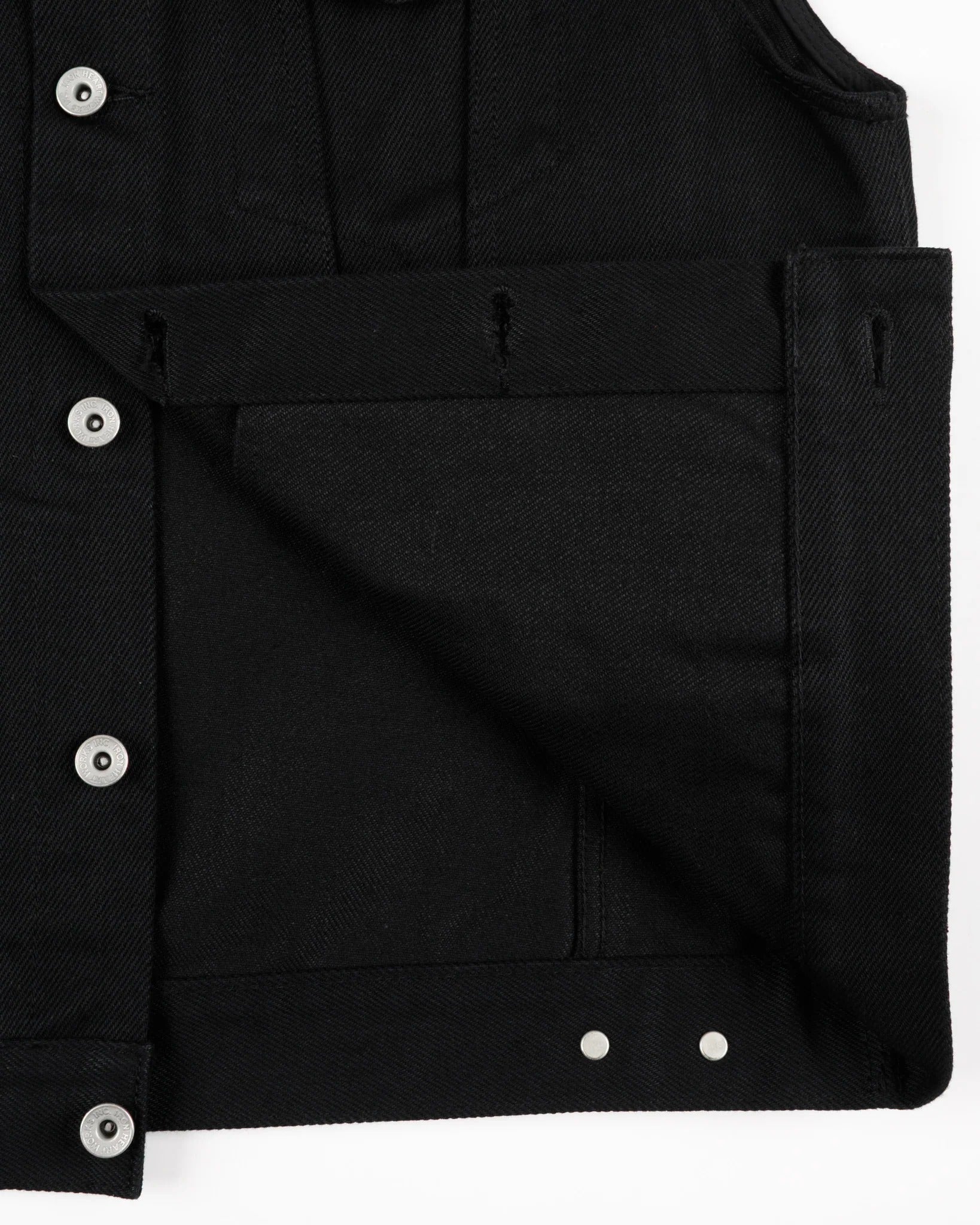 IH-9526V 21oz Non-Fade Type III Vest - SUPER BLACK