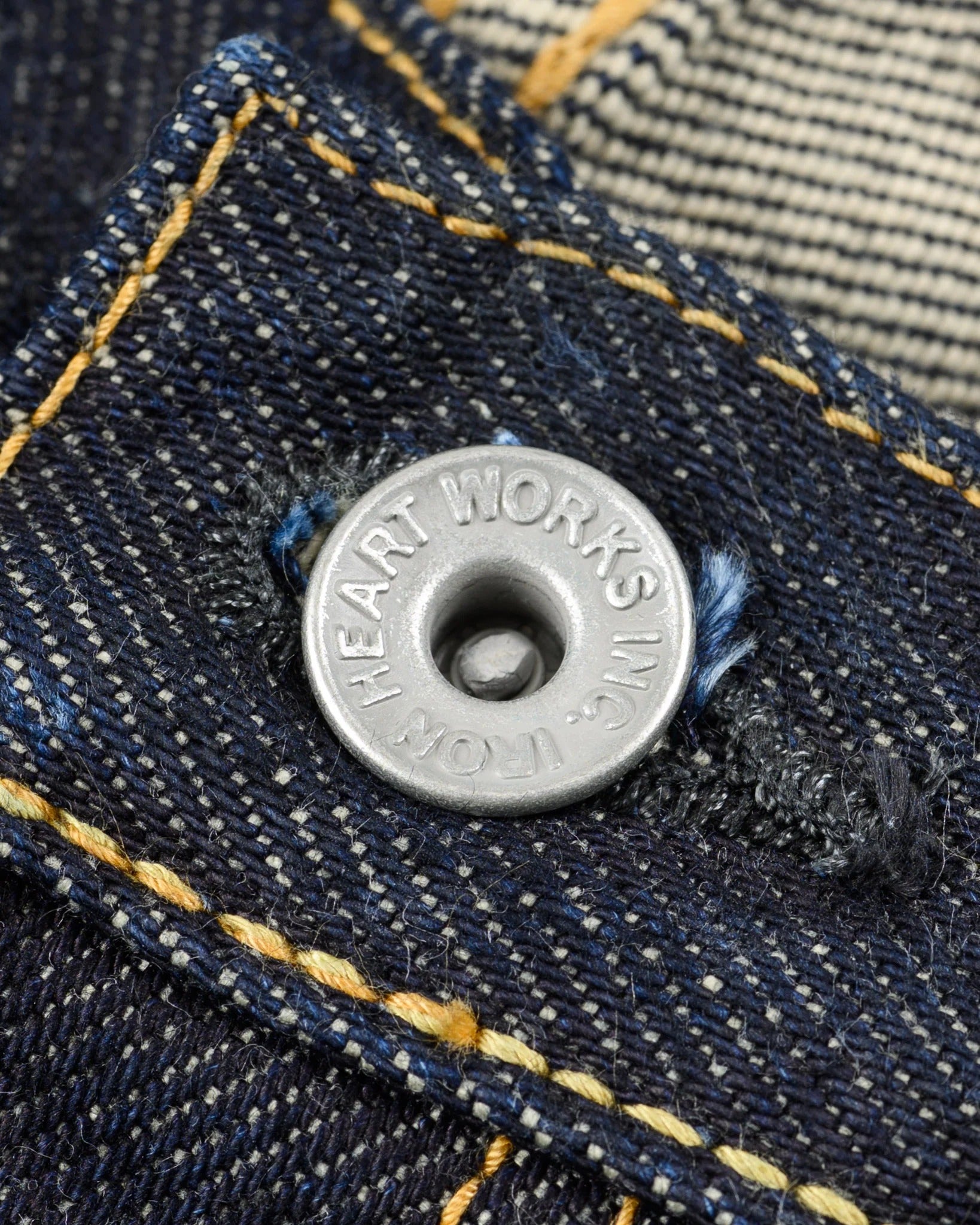 IH-666S-21 21oz Selvedge Slim Straight Cut - INDIGO