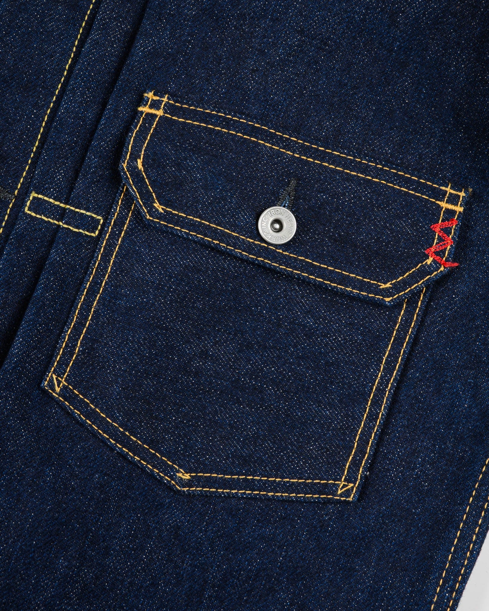 IHJ-139-IND 19oz Selvedge Denim Type II Jacket - INDIGO