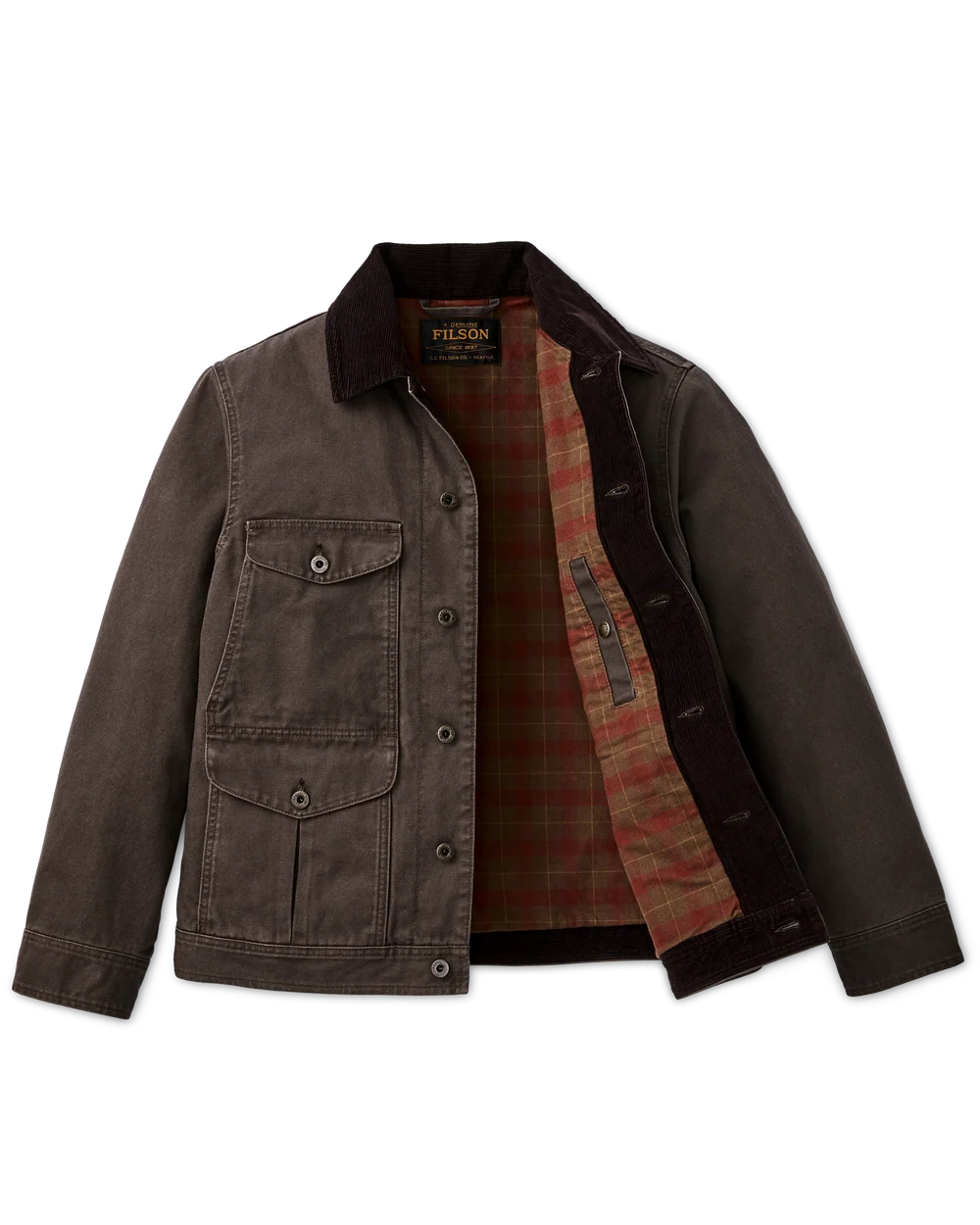 Rustic Canvas Journeyman Jacket - BARK