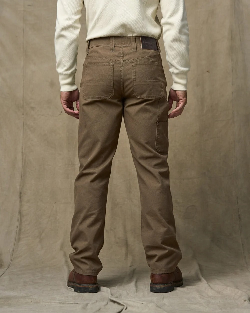 Dry Tin Double Front Pants - MARSH OLIVE