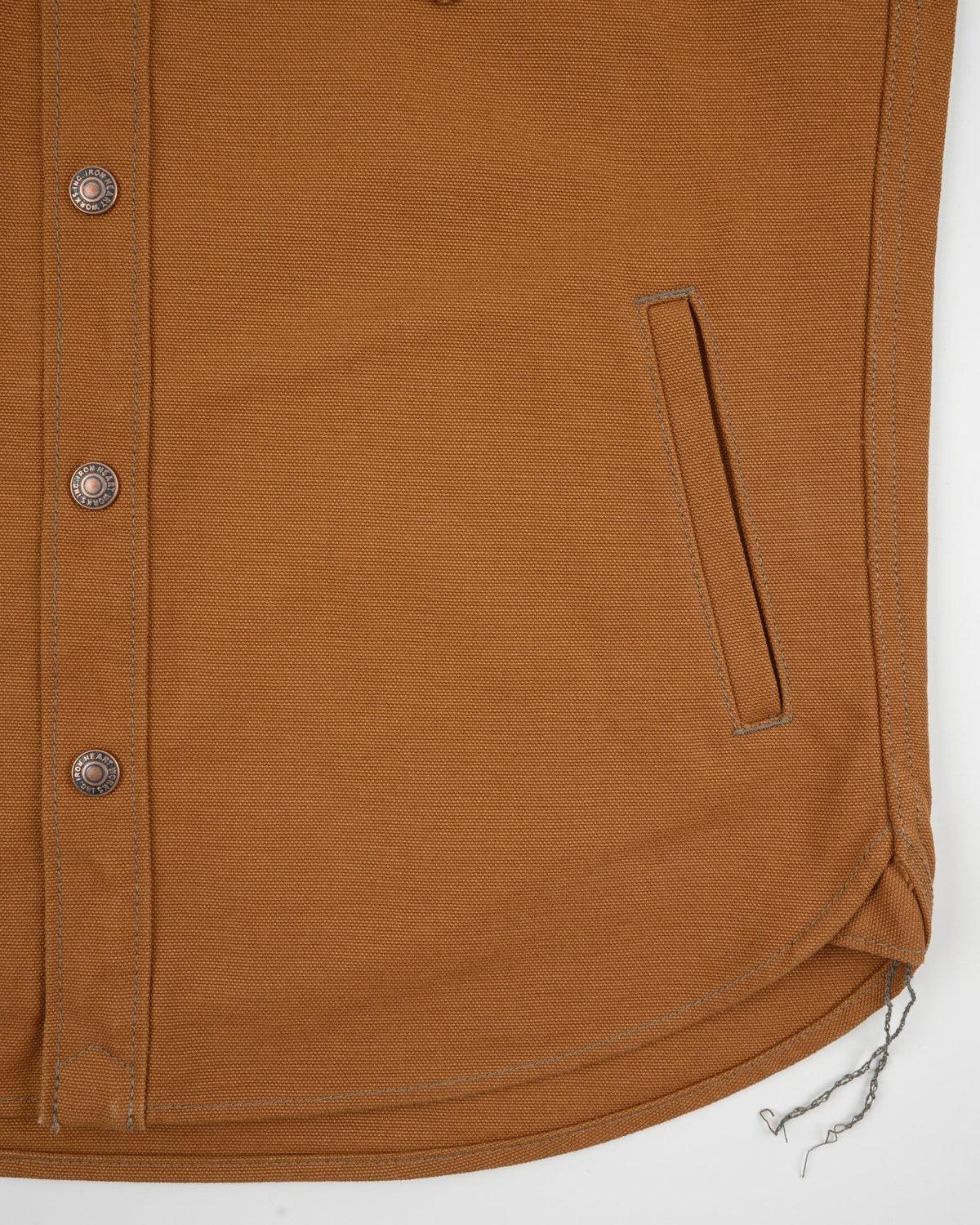 IHSH-422-BRN 17oz Cotton Duck CPO Shirt - BROWN