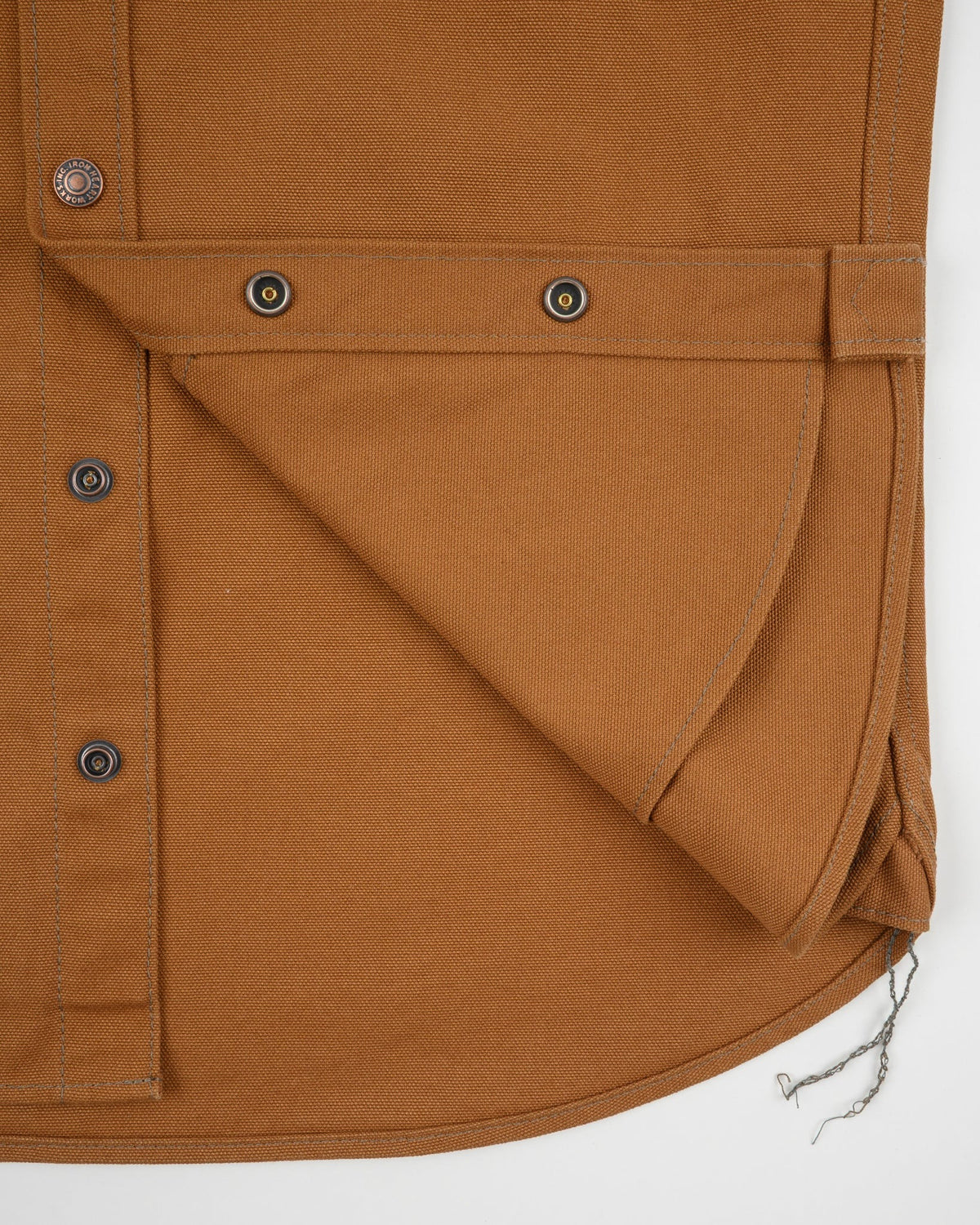 IHSH-422-BRN 17oz Cotton Duck CPO Shirt - BROWN