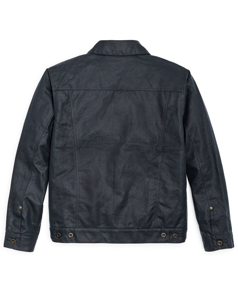 Tin Cloth Short Lined Cruiser Jacket - SERVICE BLUE