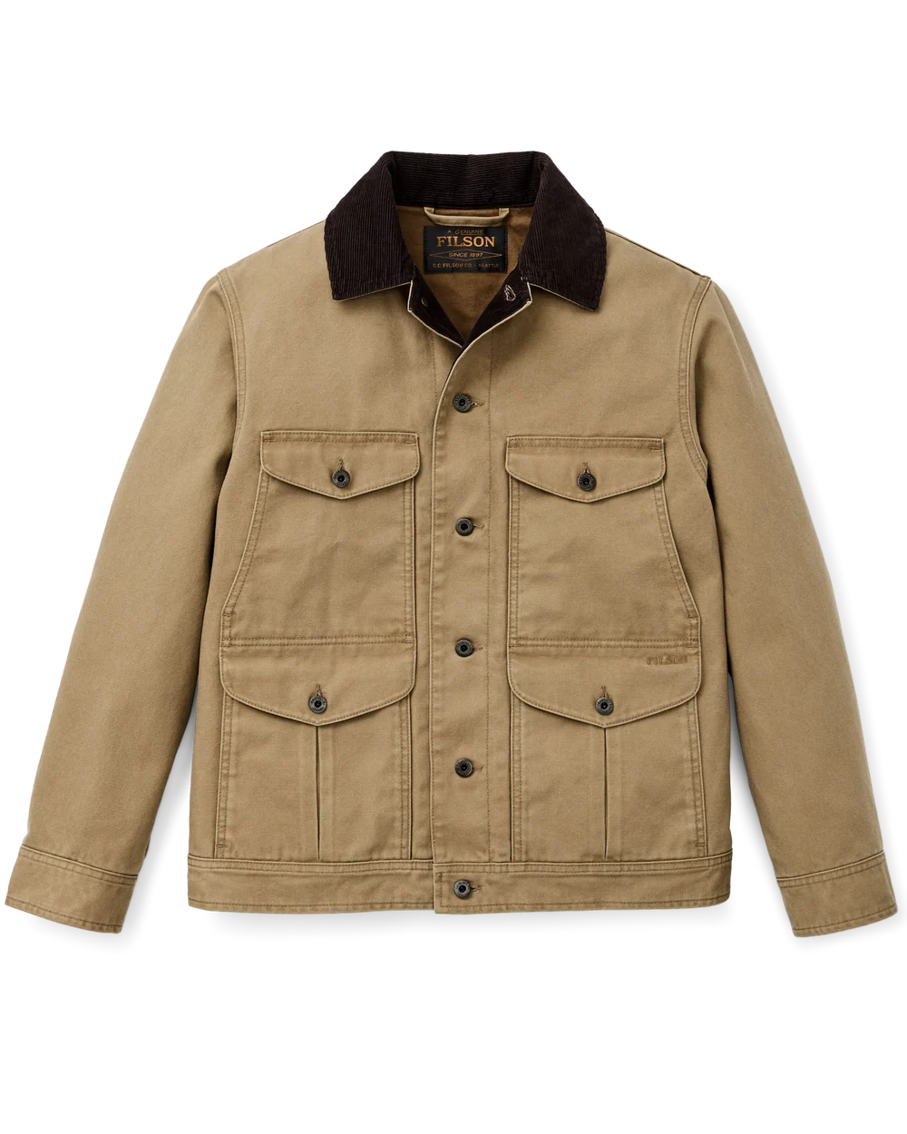 Rustic Canvas Journeyman Jacket - ANTIQUE BRONZE