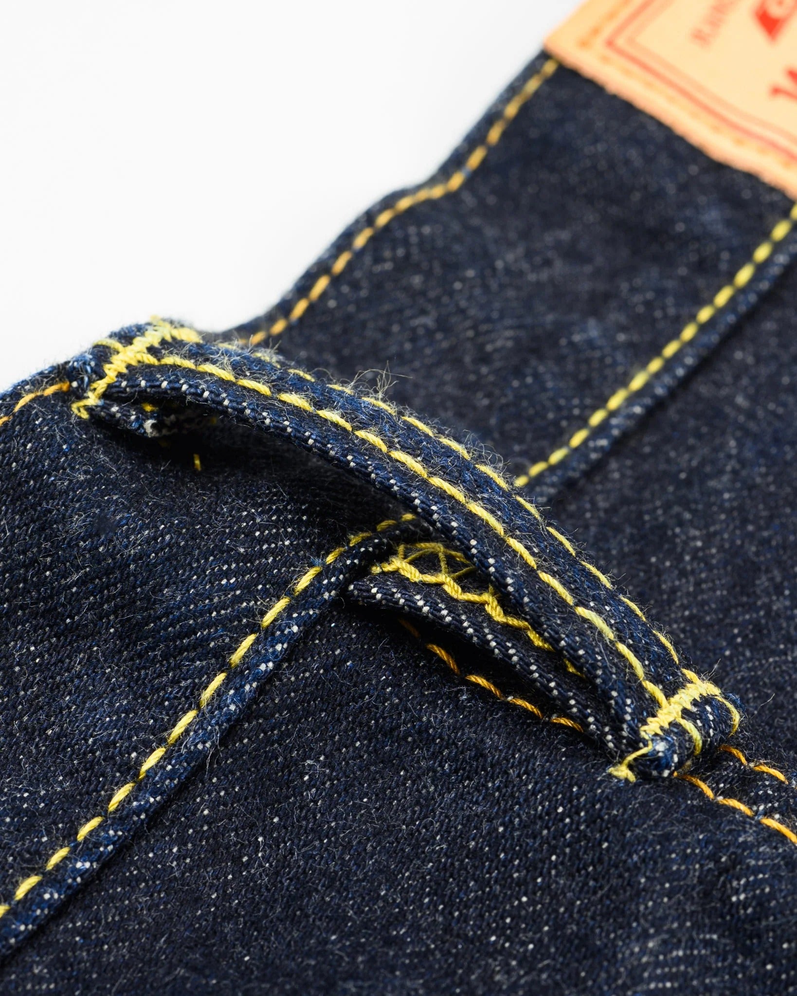 IH-634S-142 14oz Selvedge Straight Cut - INDIGO