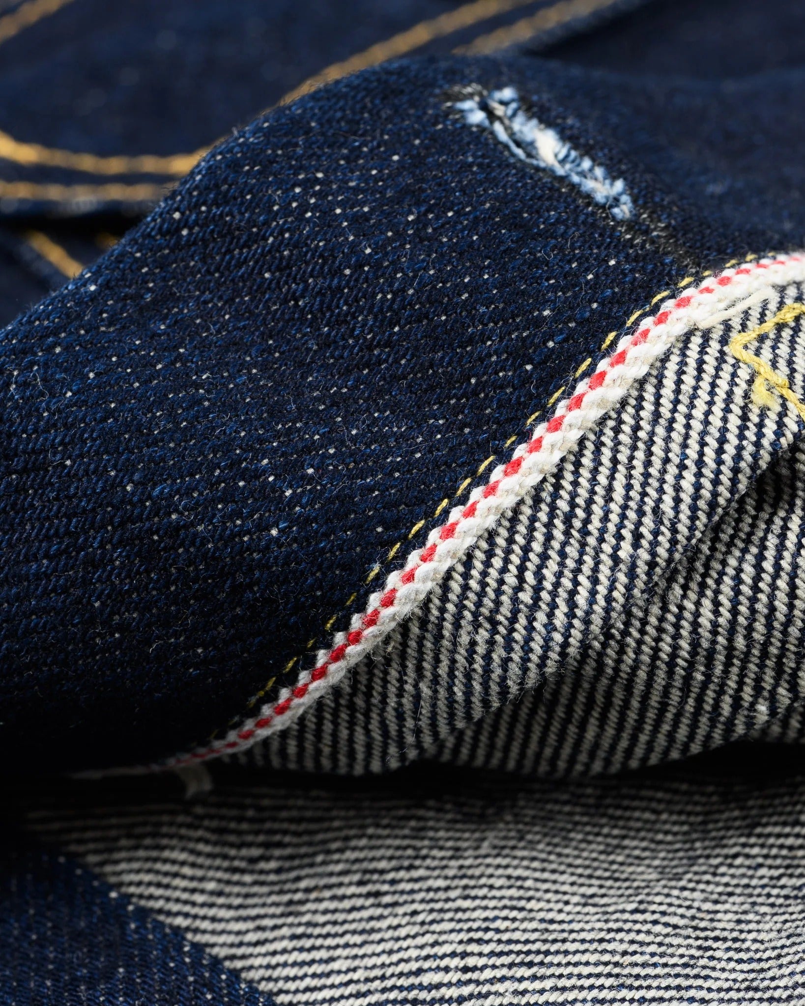 IHJ-139-IND 19oz Selvedge Denim Type II Jacket - INDIGO
