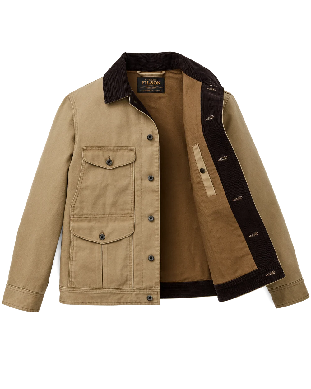 Rustic Canvas Journeyman Jacket - ANTIQUE BRONZE