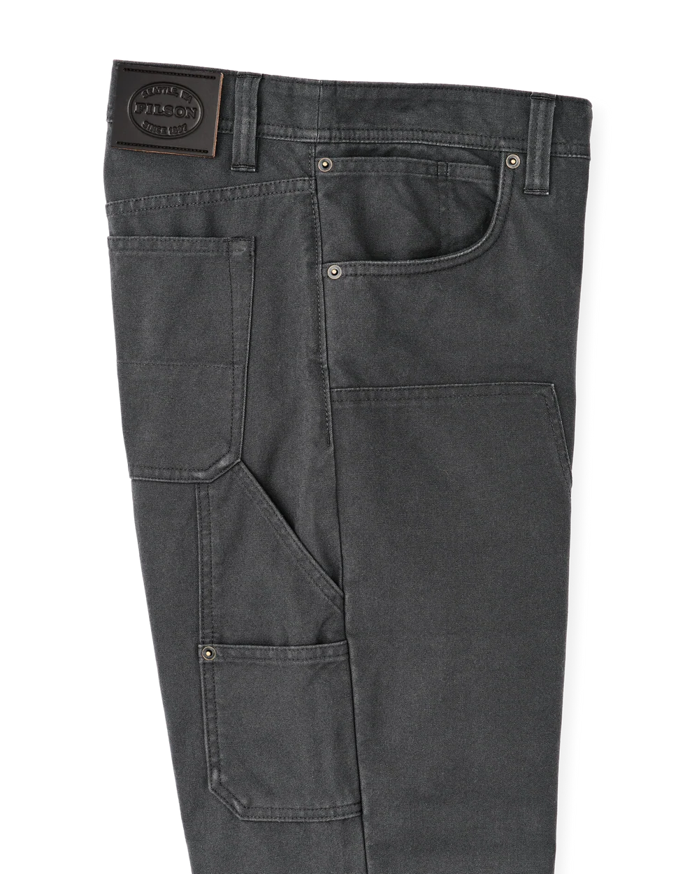 Dry Tin Double Front Pants - RAVEN