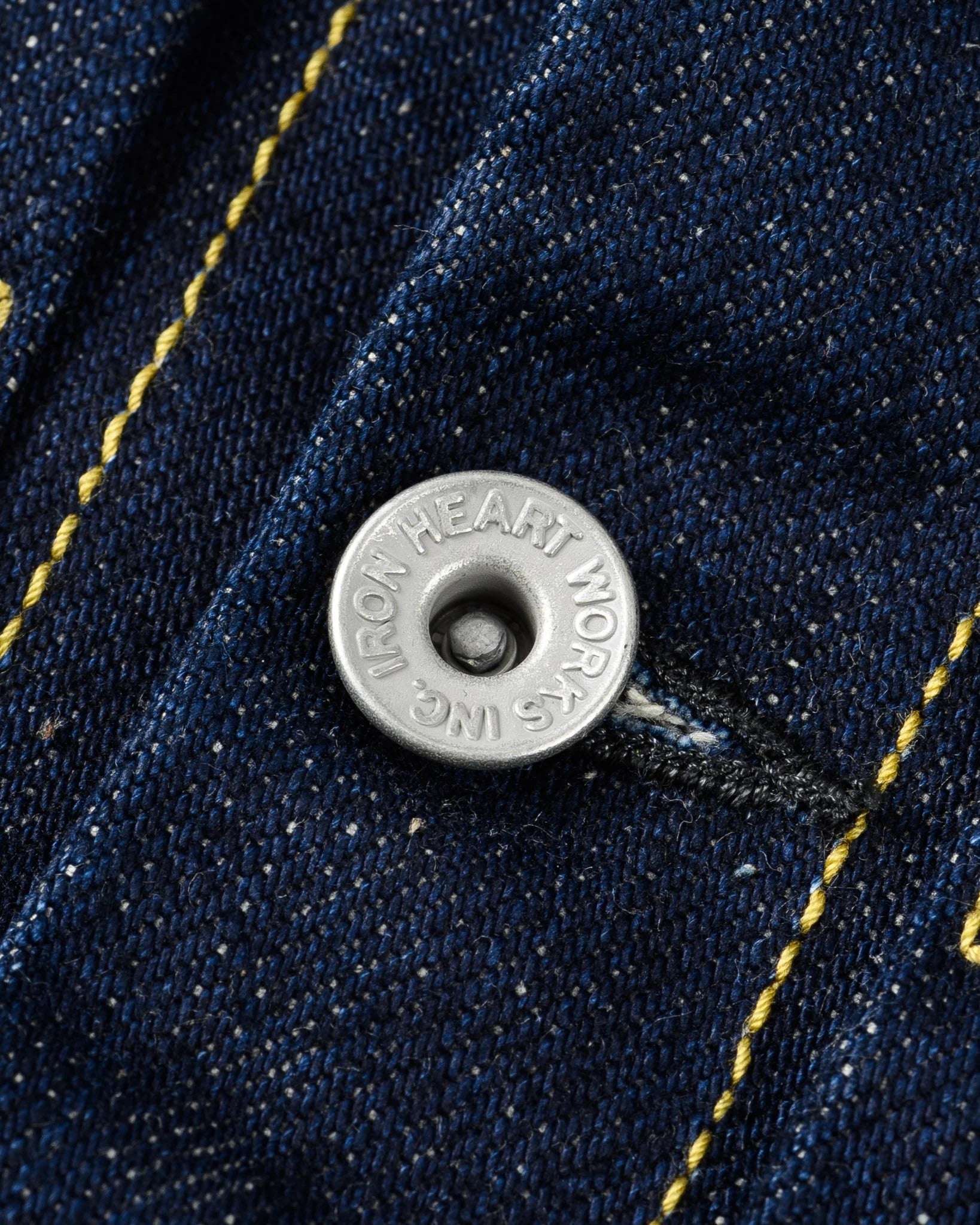IHJ-139-IND 19oz Selvedge Denim Type II Jacket - INDIGO
