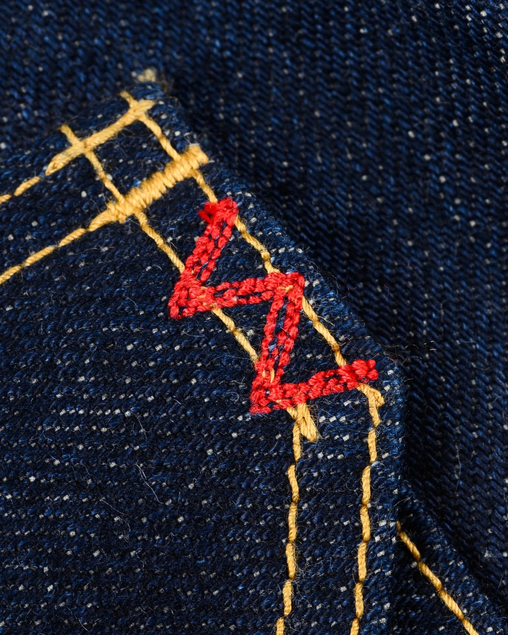 IHJ-139-IND 19oz Selvedge Denim Type II Jacket - INDIGO