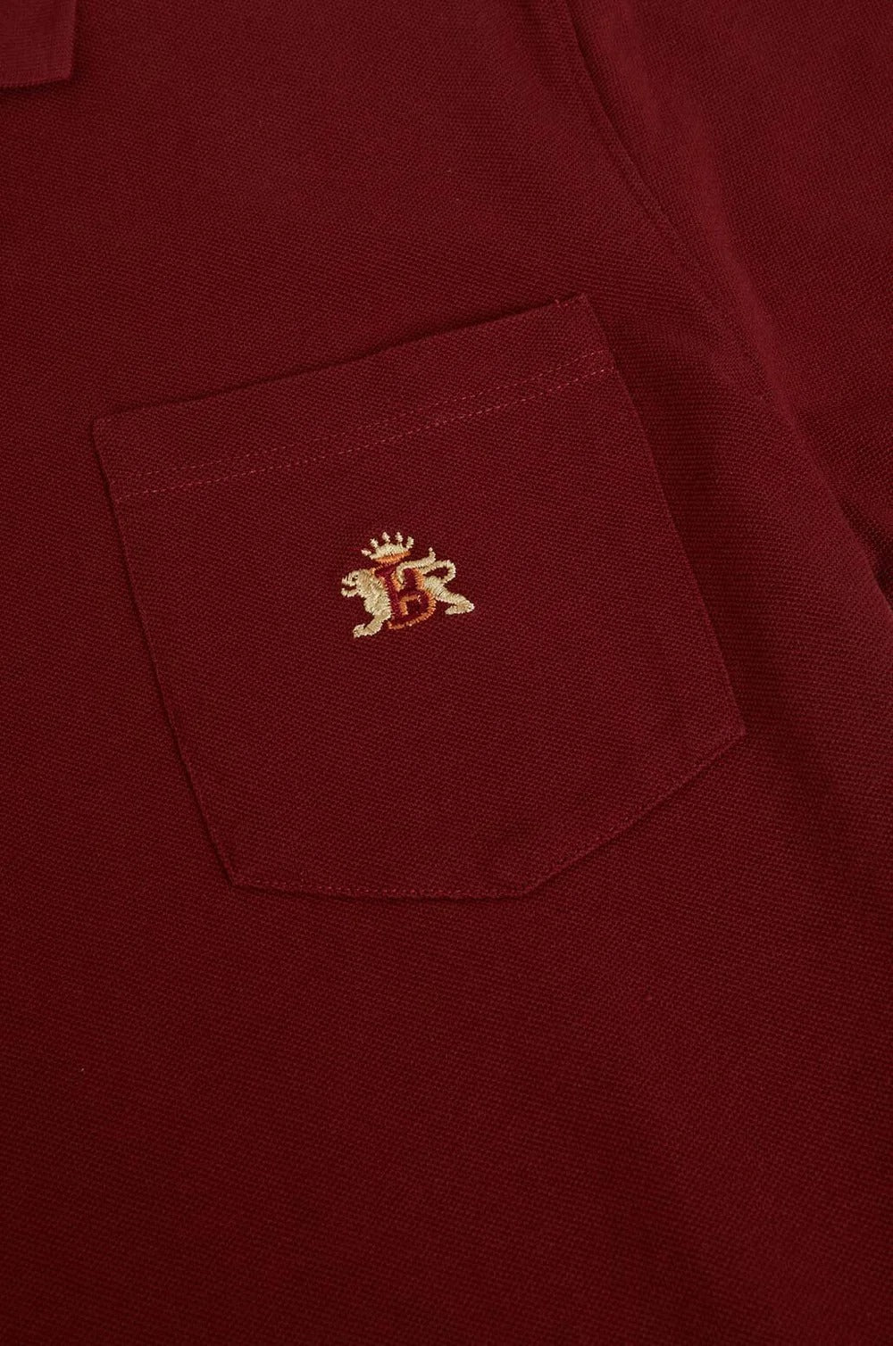 PIQUET POLO - OXBLOOD