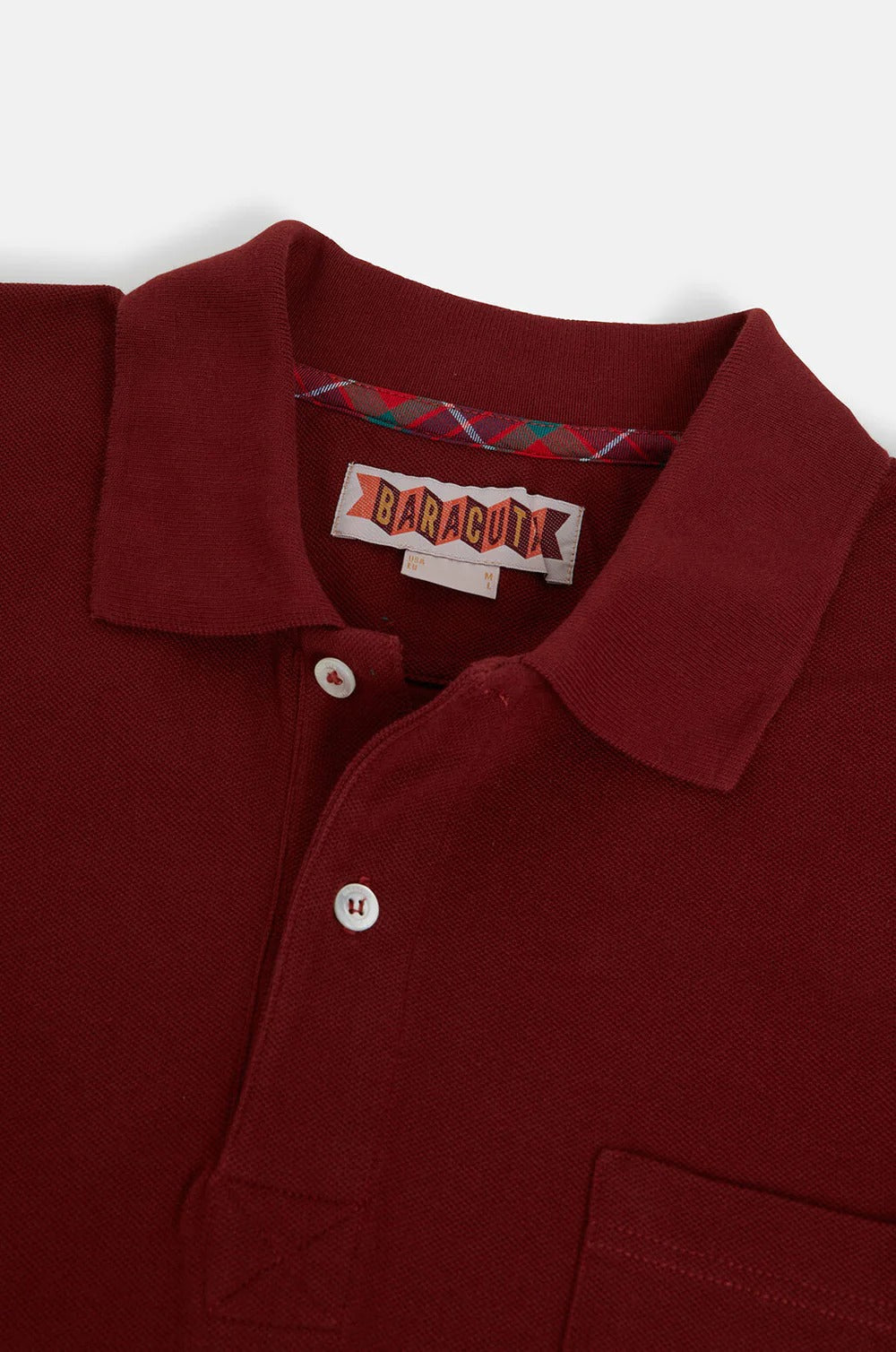PIQUET POLO - OXBLOOD