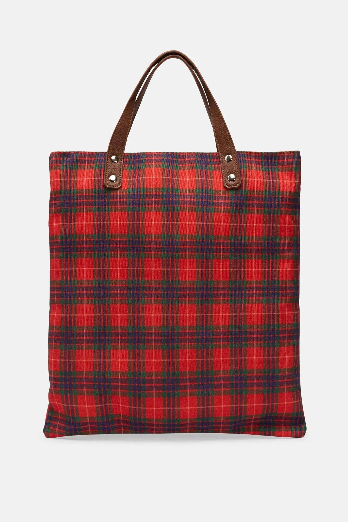 BARACUTA TARTAN TOTE - RED FRASER