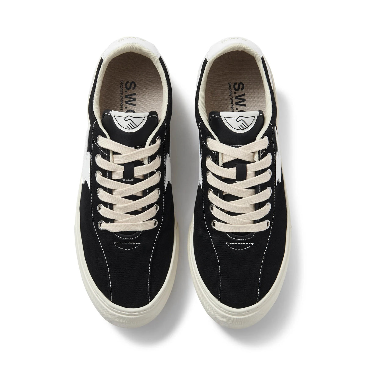 DELLOW S-STRIKE CUP CANVAS - BLACK/WHITE