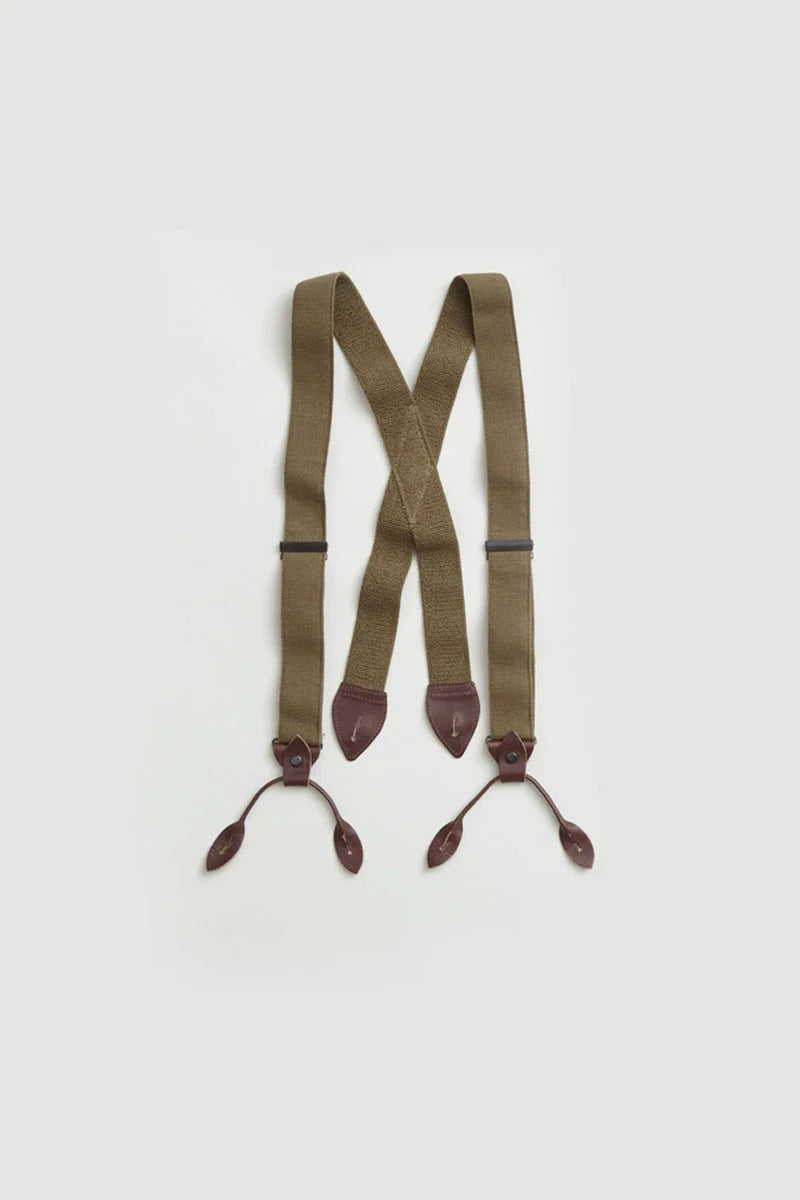 US ARMY SUSPENDER - DARK GREEN