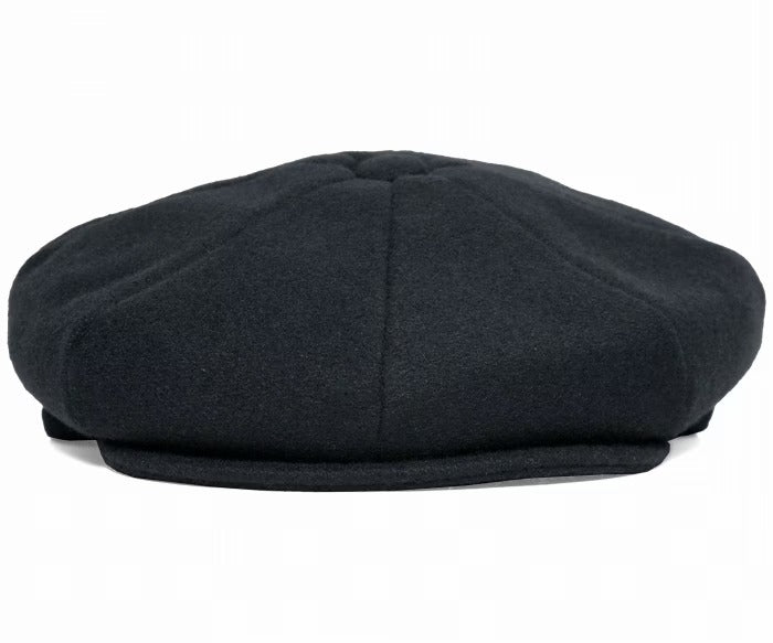 WOOL NEWSBOY - BLACK