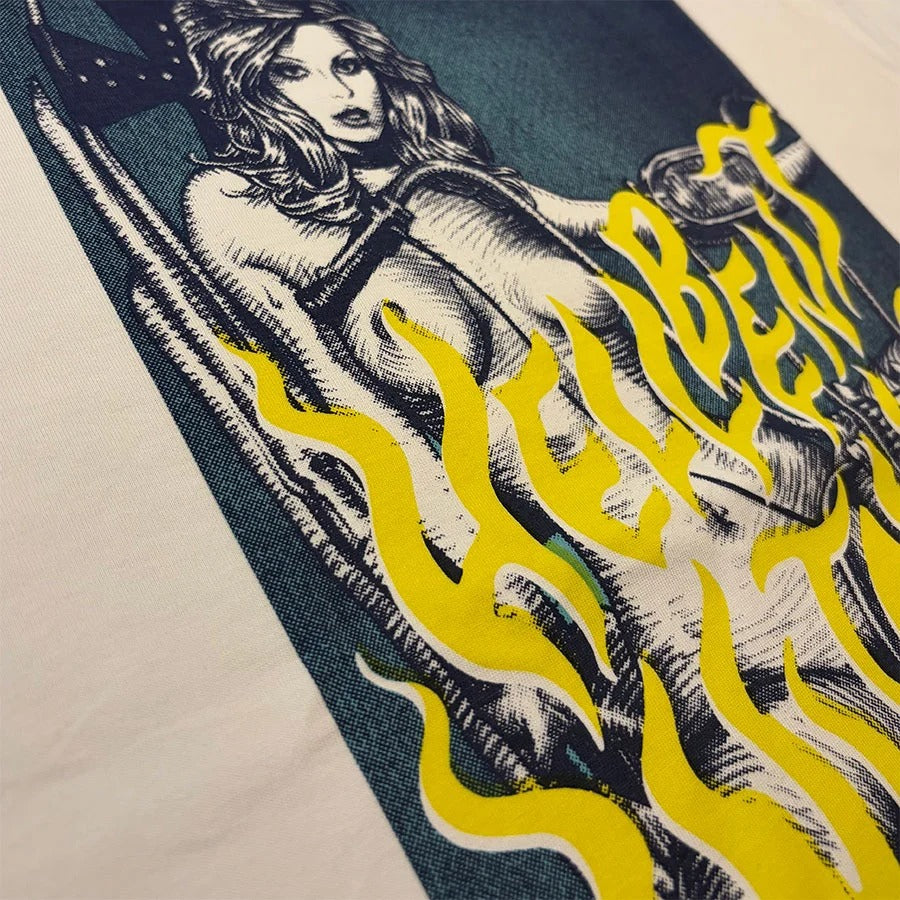 “HELLBENT WITCHES” Square T-Shirt - WHITE
